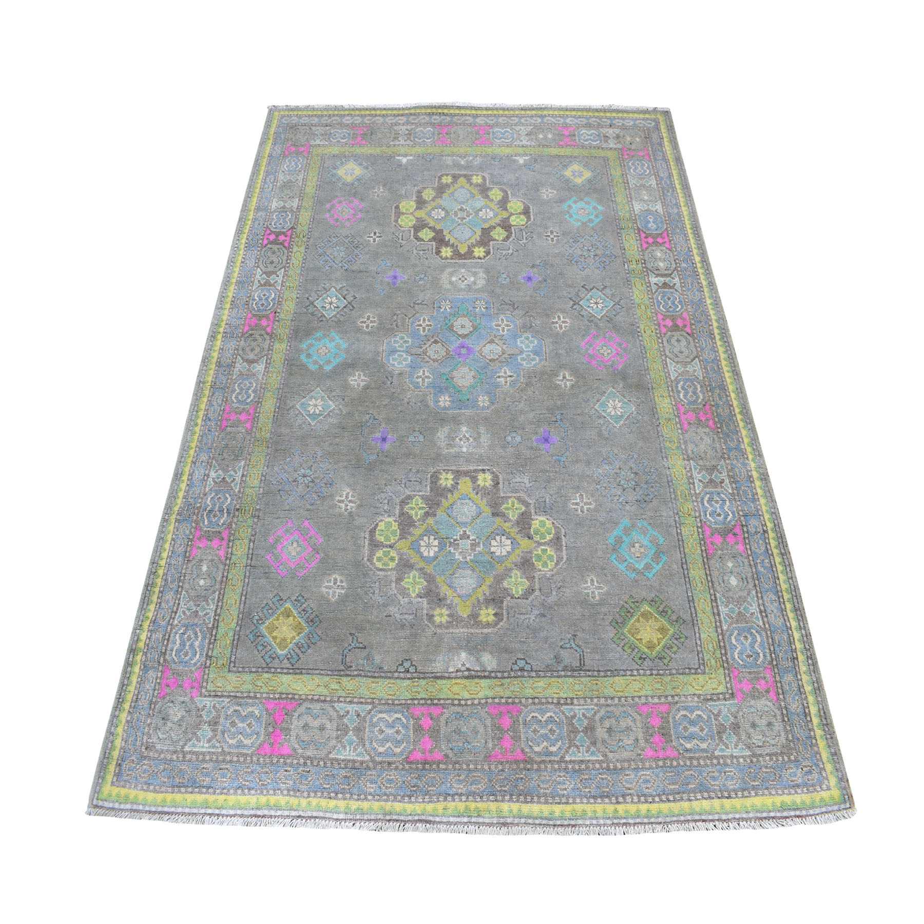 Kazak-Hand-Knotted-Rug-262255