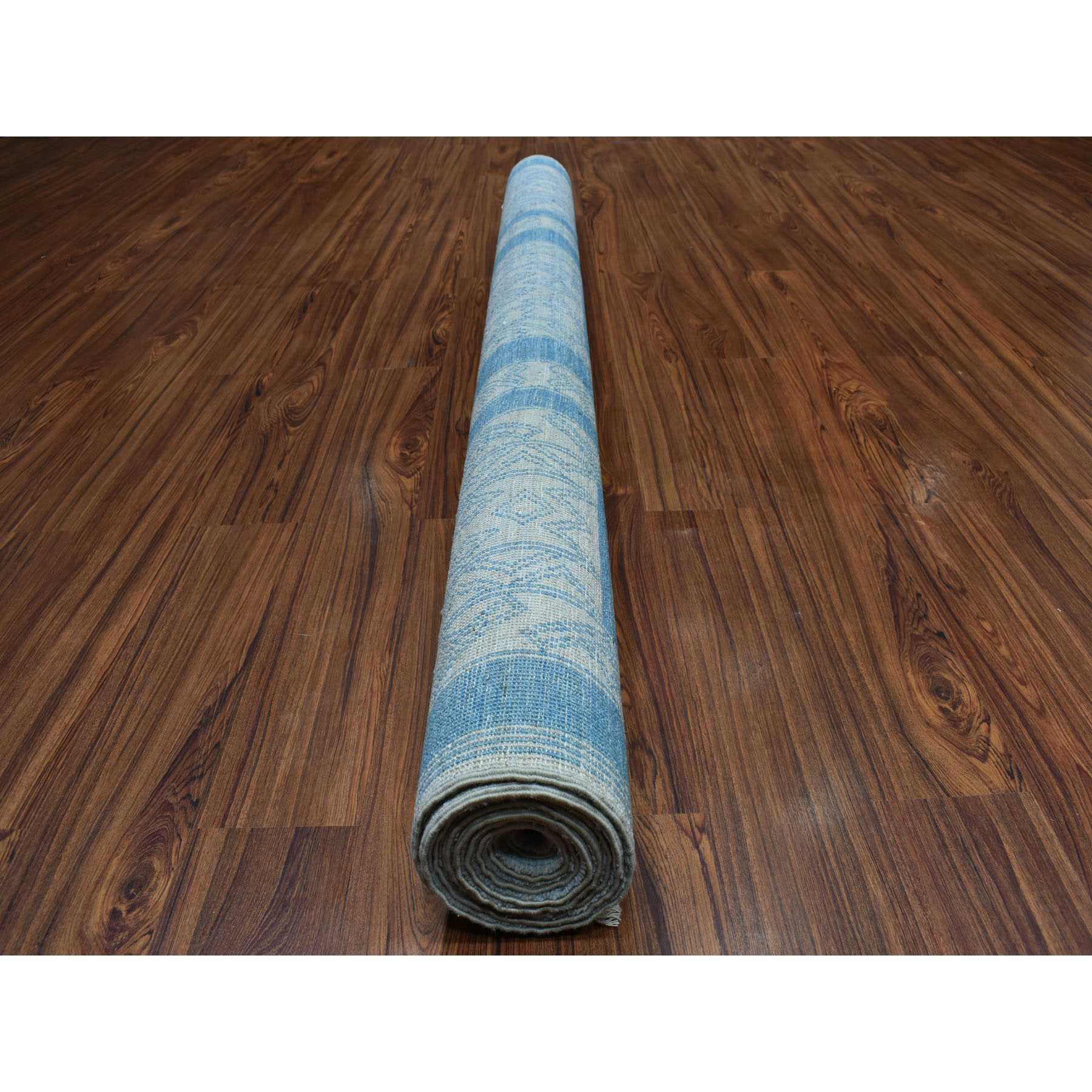 Oushak-And-Peshawar-Hand-Knotted-Rug-262425