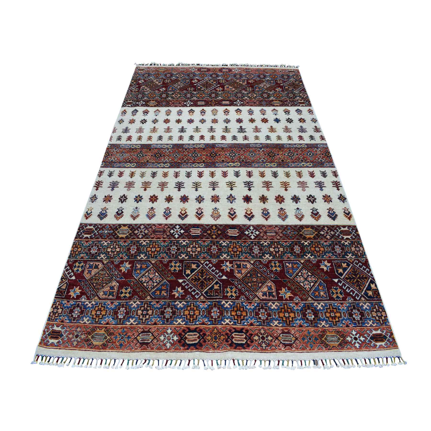 Kazak-Hand-Knotted-Rug-263820