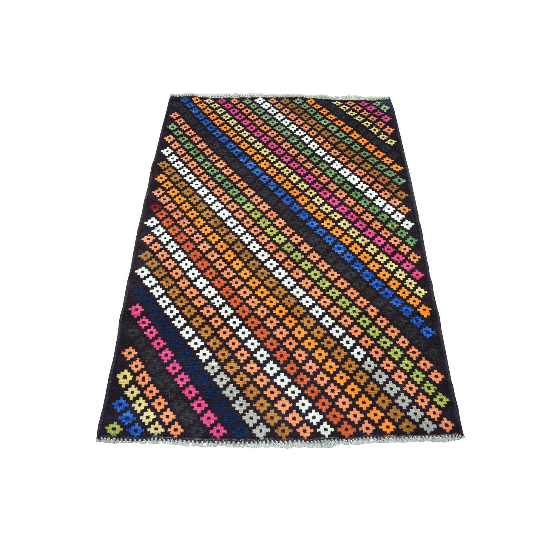 Tribal-Geometric-Hand-Knotted-Rug-265870