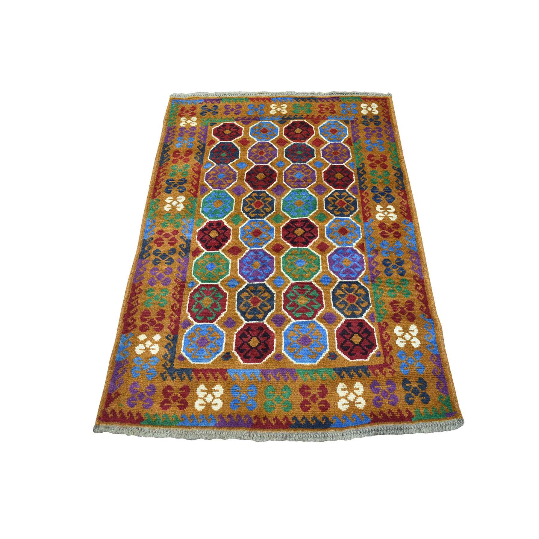 Tribal-Geometric-Hand-Knotted-Rug-265890