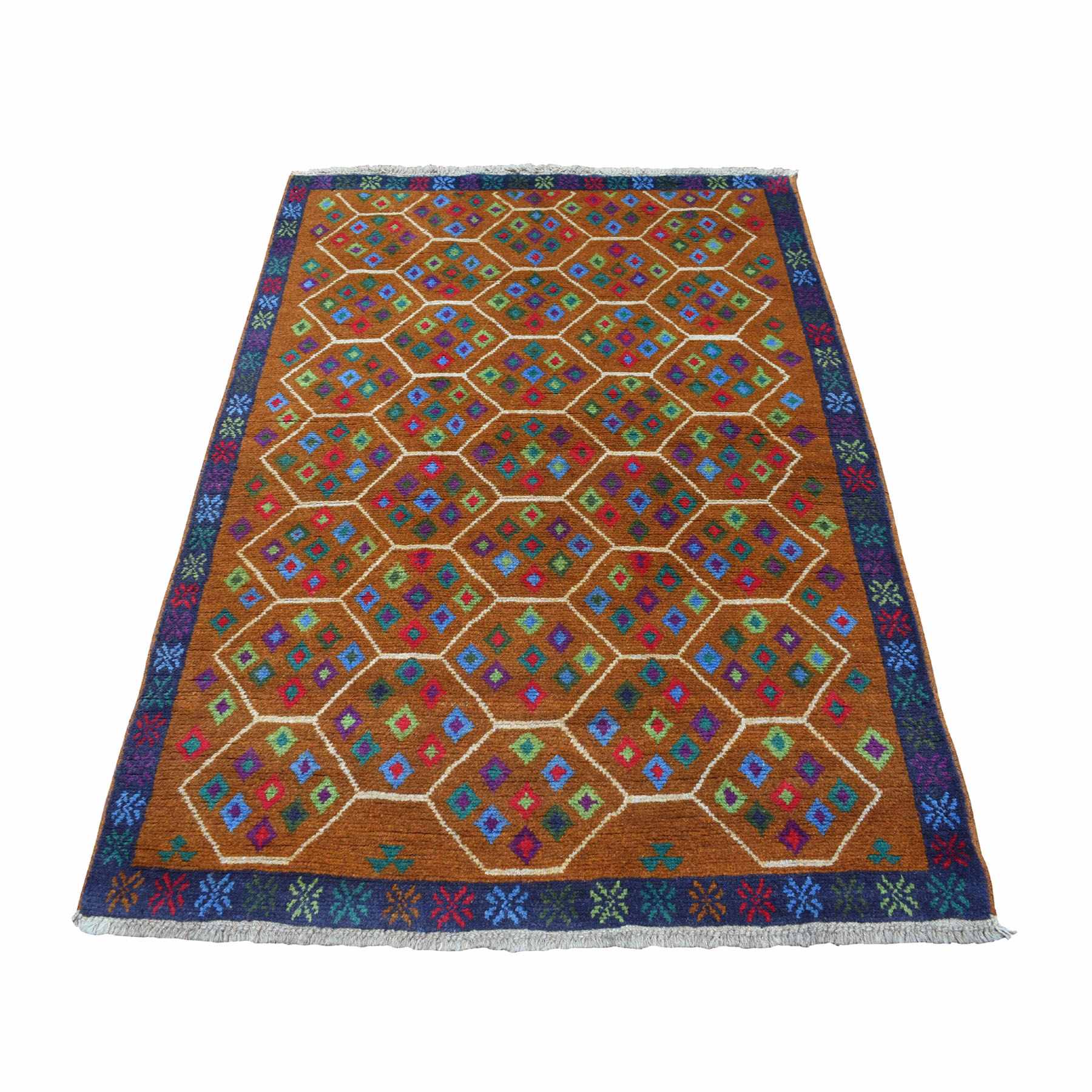 Tribal-Geometric-Hand-Knotted-Rug-265915