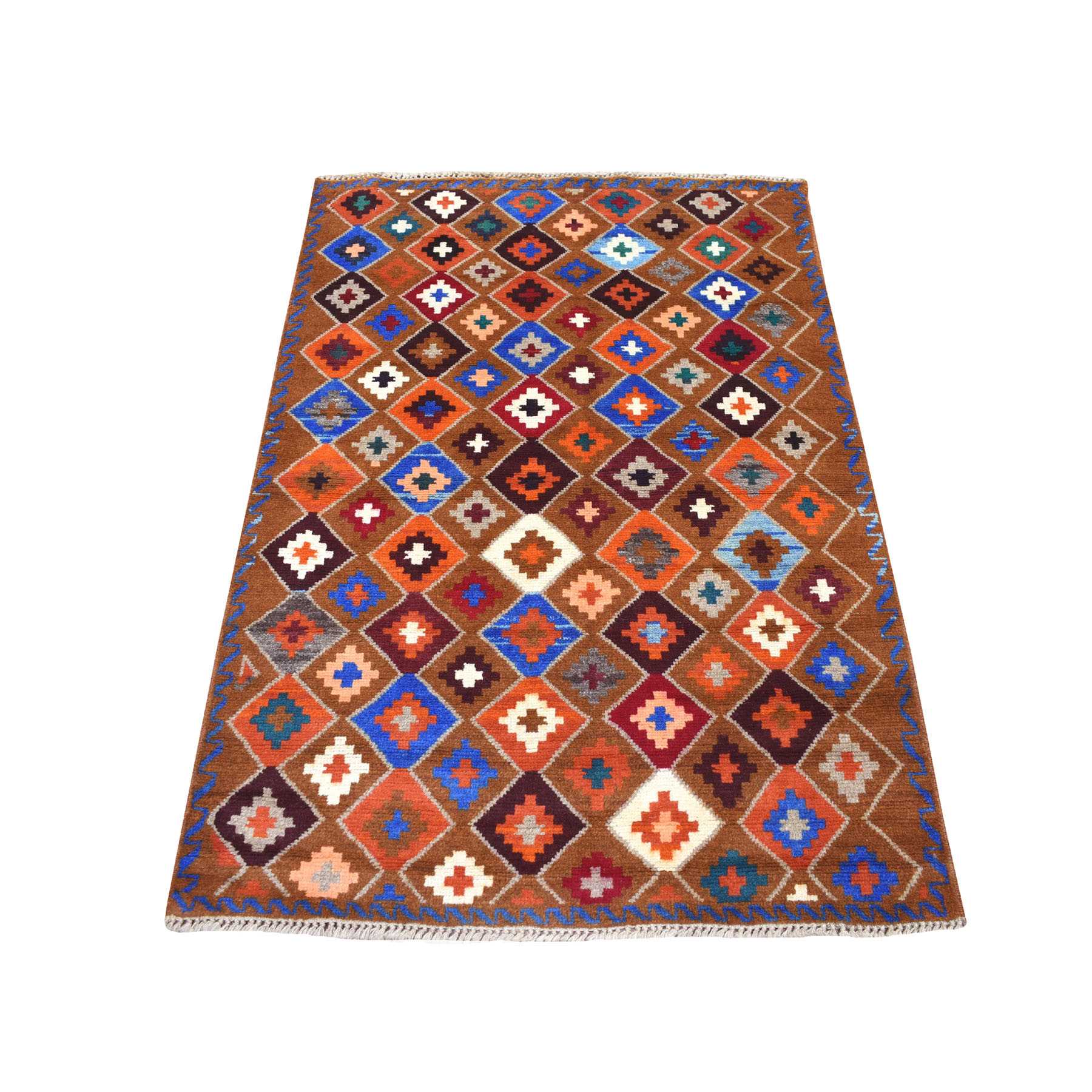 Tribal-Geometric-Hand-Knotted-Rug-266505