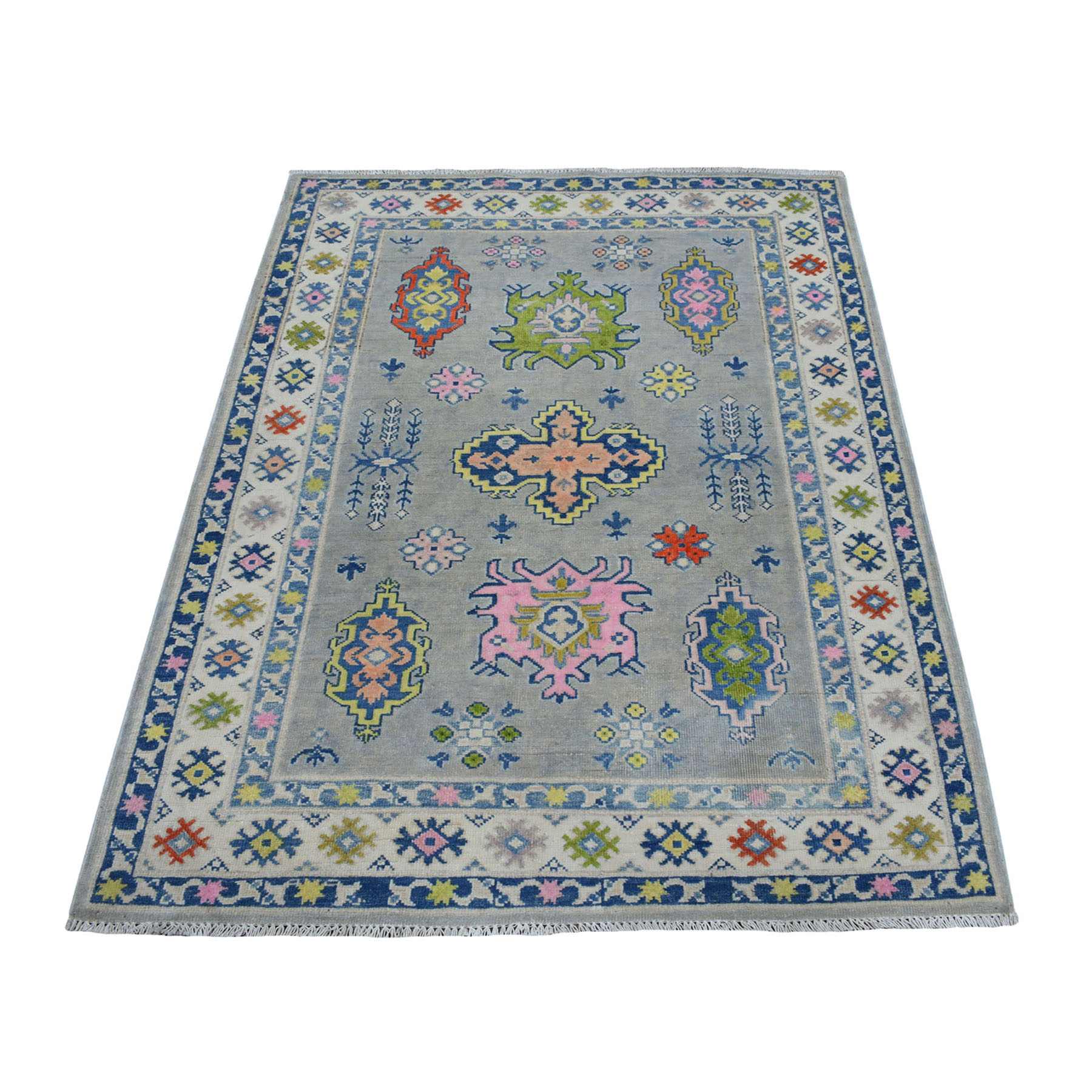 Kazak-Hand-Knotted-Rug-267575