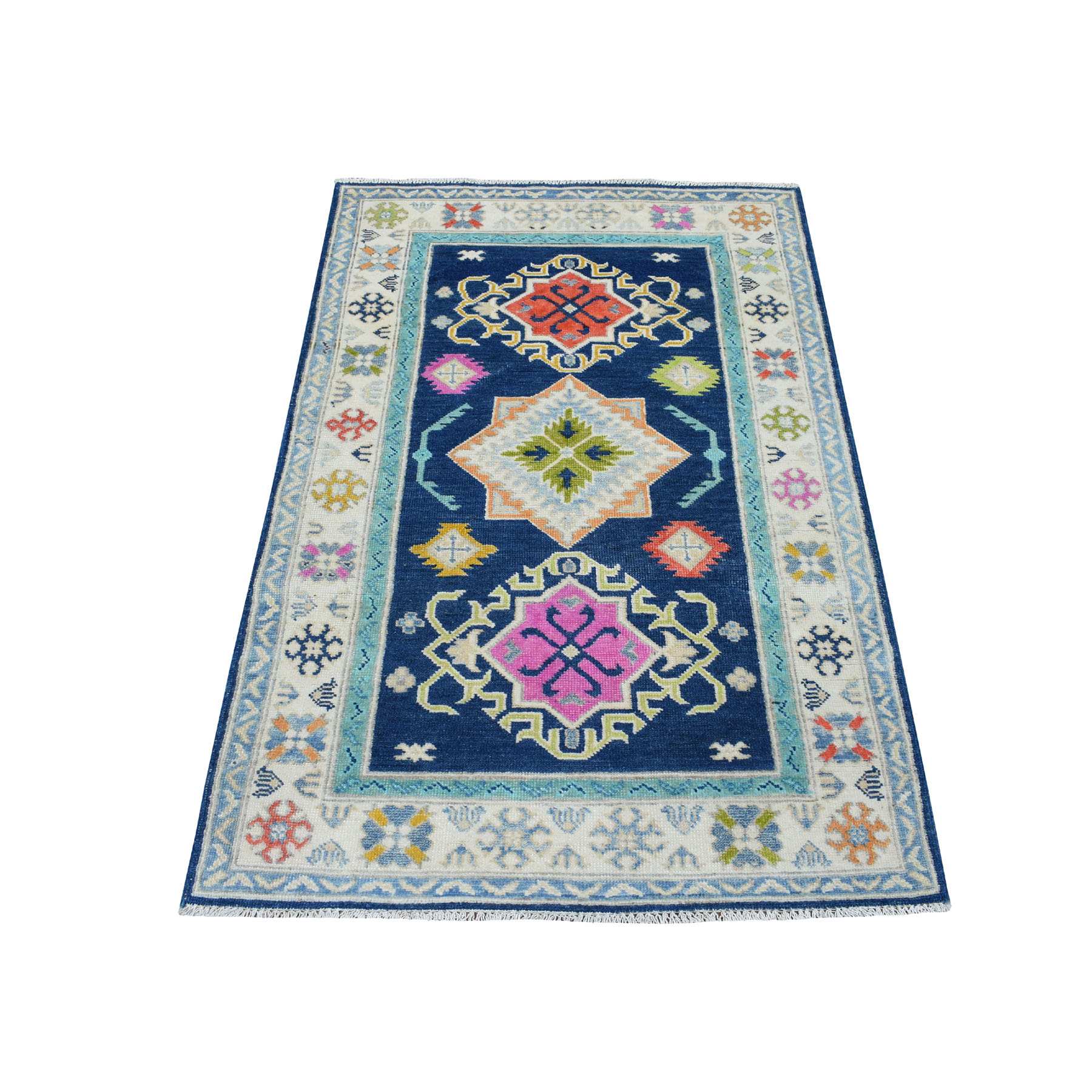 Kazak-Hand-Knotted-Rug-267695