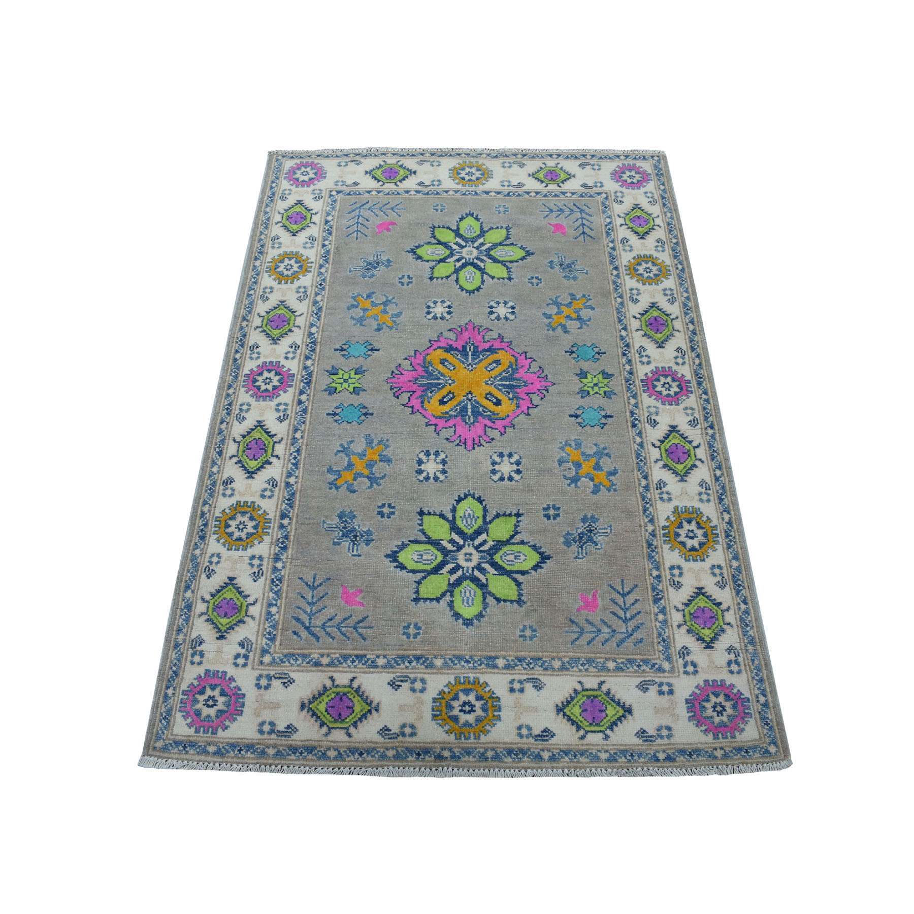 Kazak-Hand-Knotted-Rug-268900