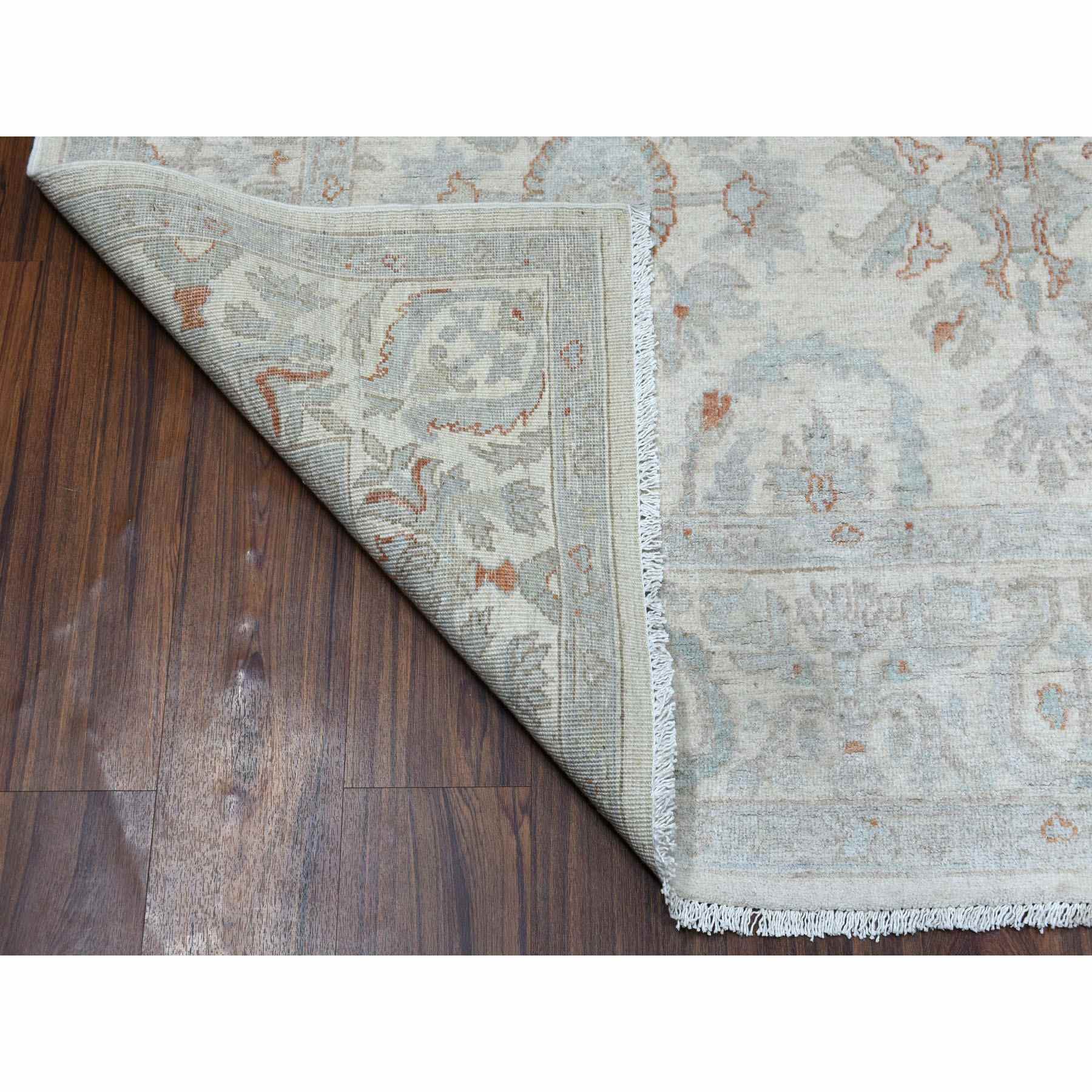 Oushak-And-Peshawar-Hand-Knotted-Rug-269550