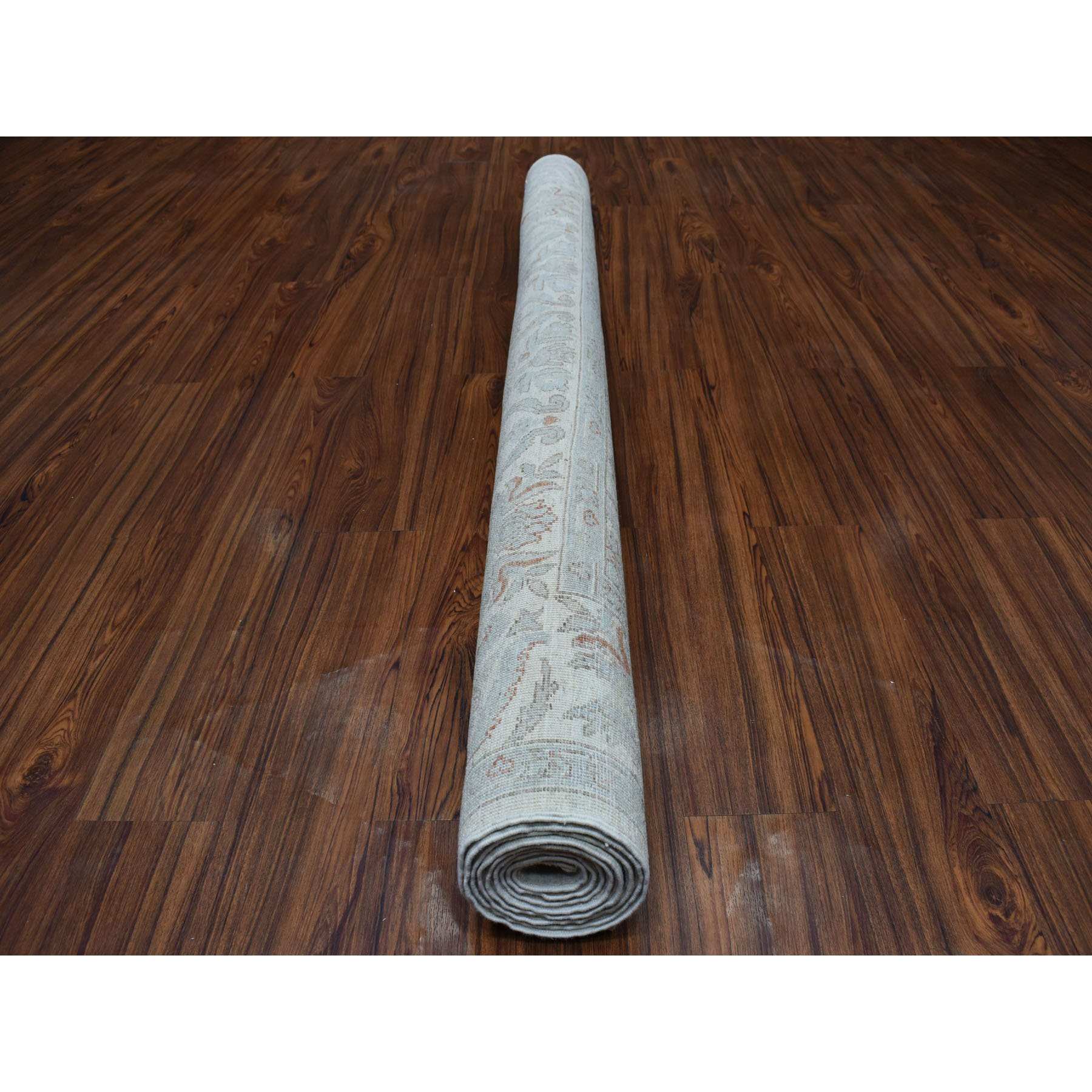 Oushak-And-Peshawar-Hand-Knotted-Rug-269550