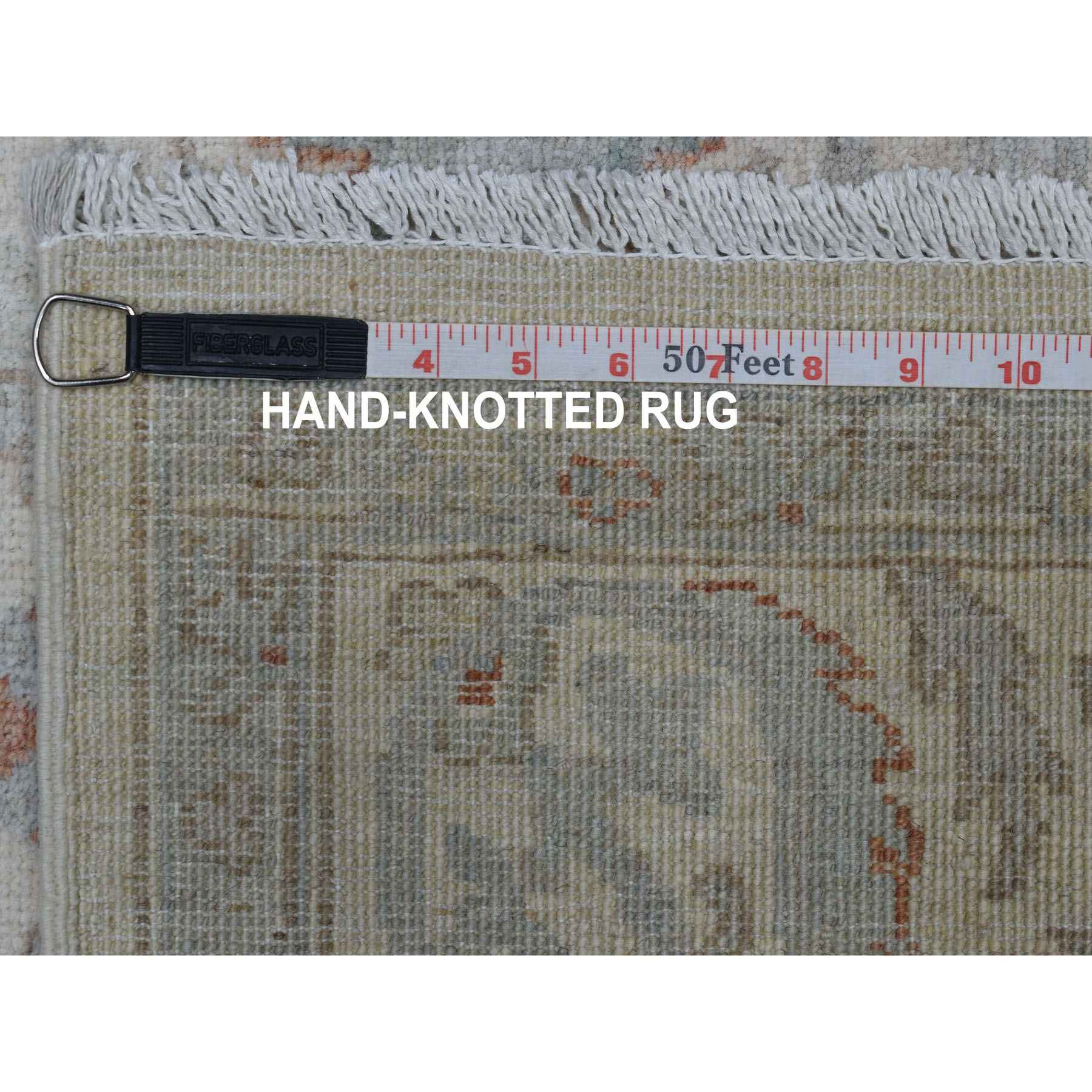 Oushak-And-Peshawar-Hand-Knotted-Rug-269550