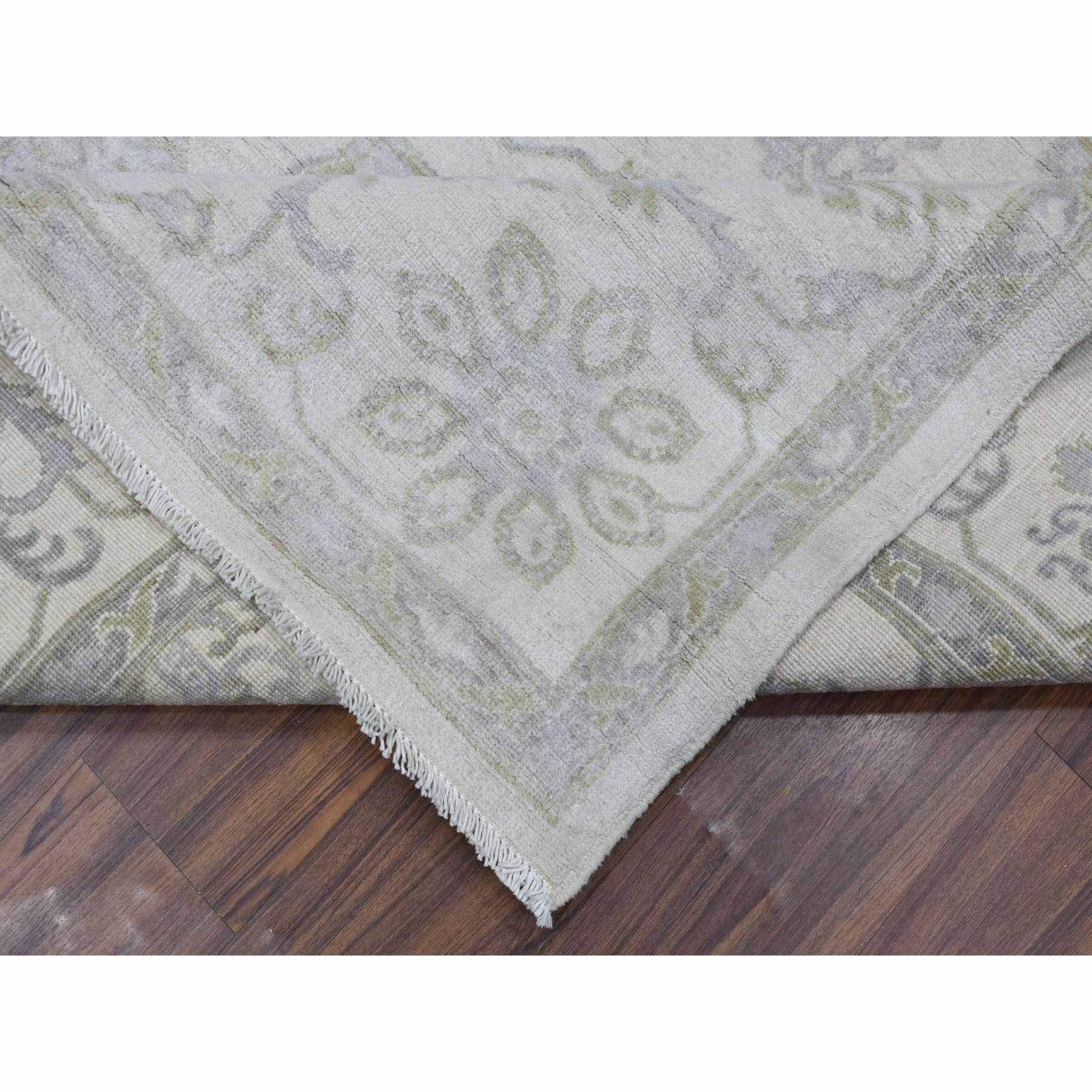 Oushak-And-Peshawar-Hand-Knotted-Rug-271945
