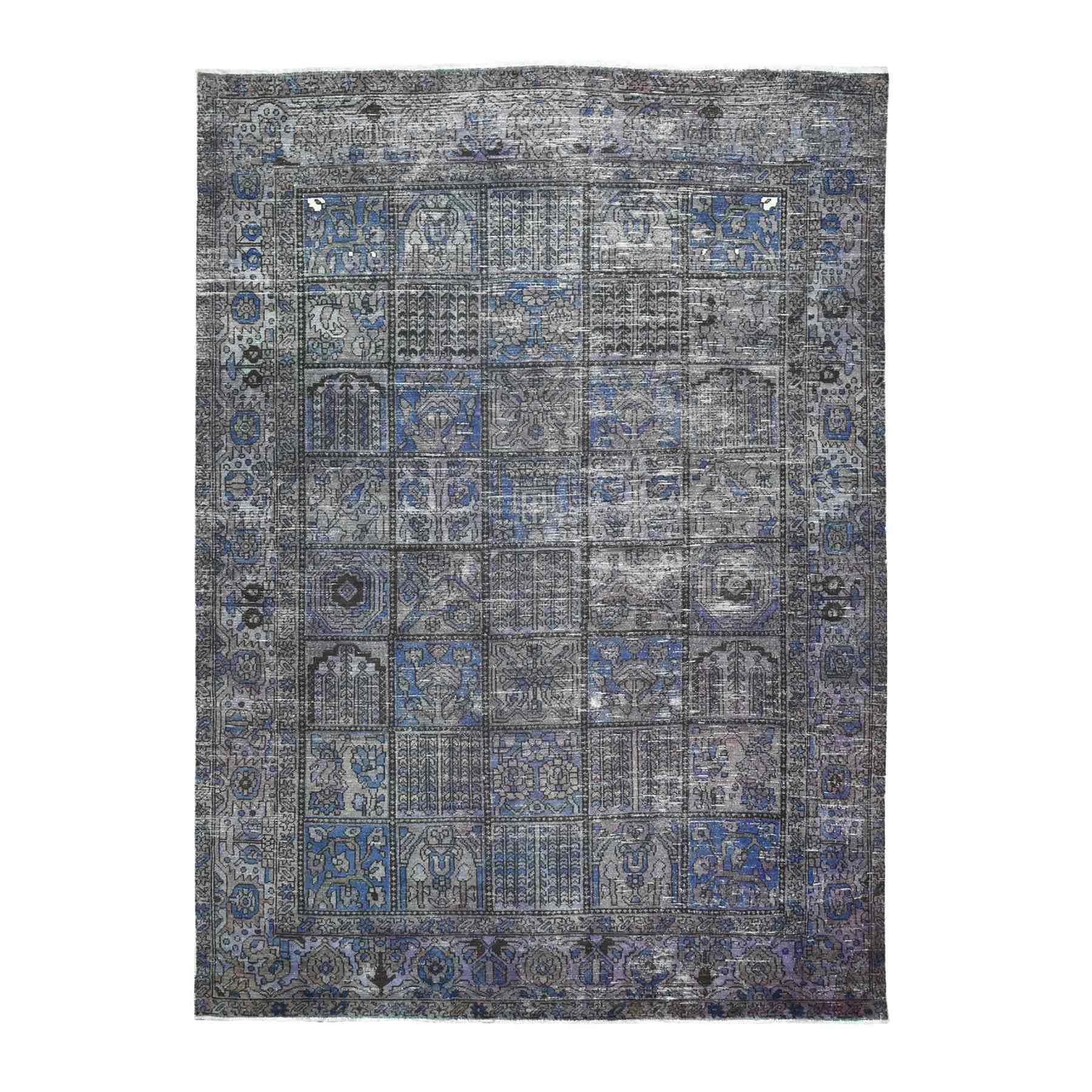 Overdyed-Vintage-Hand-Knotted-Rug-270160