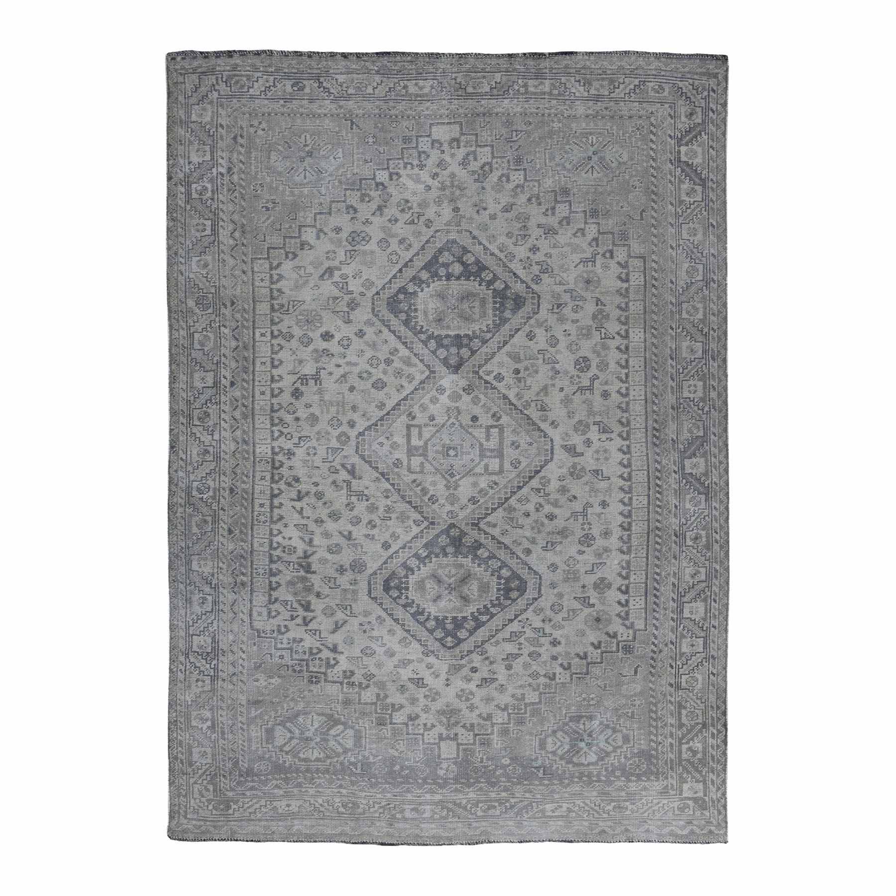 Overdyed-Vintage-Hand-Knotted-Rug-270175