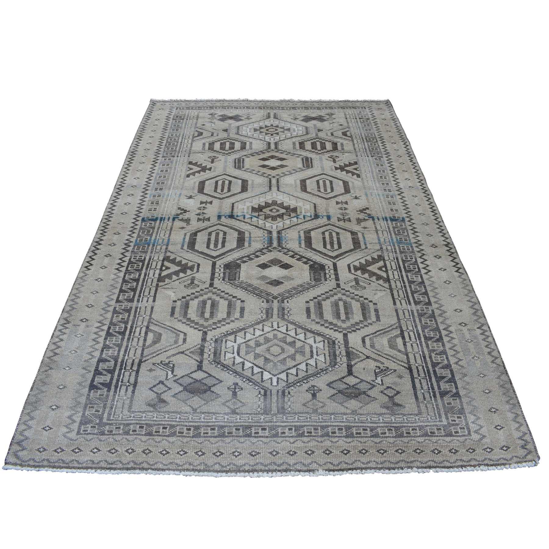 Overdyed-Vintage-Hand-Knotted-Rug-270340