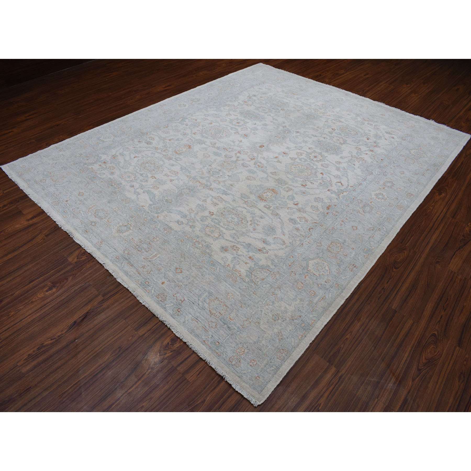 Oushak-And-Peshawar-Hand-Knotted-Rug-274765