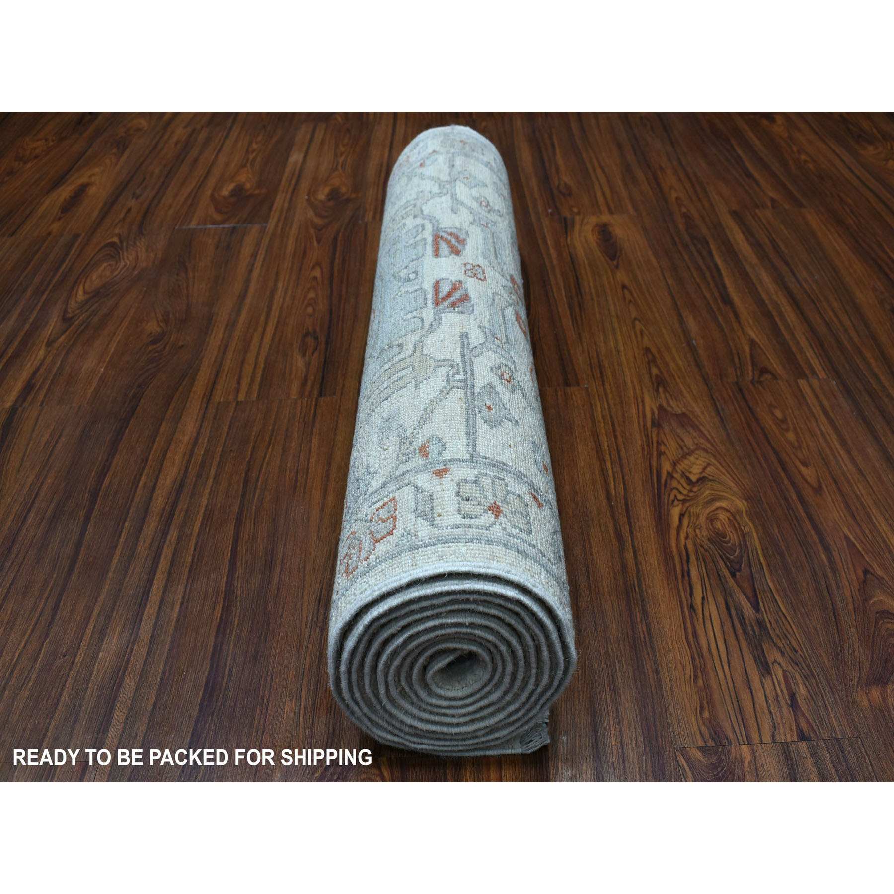 Oushak-And-Peshawar-Hand-Knotted-Rug-275130