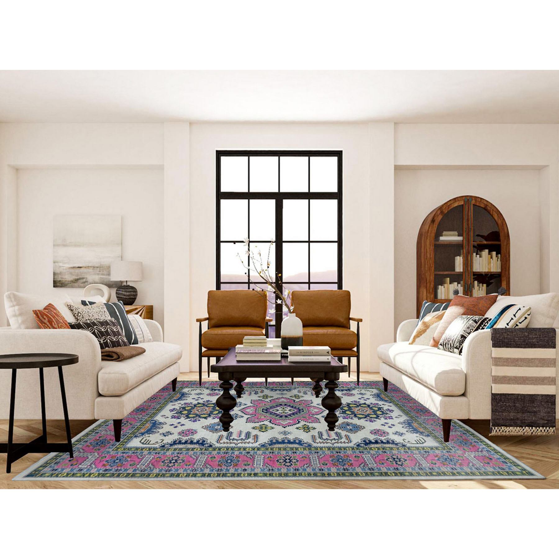 Kazak-Hand-Knotted-Rug-277690