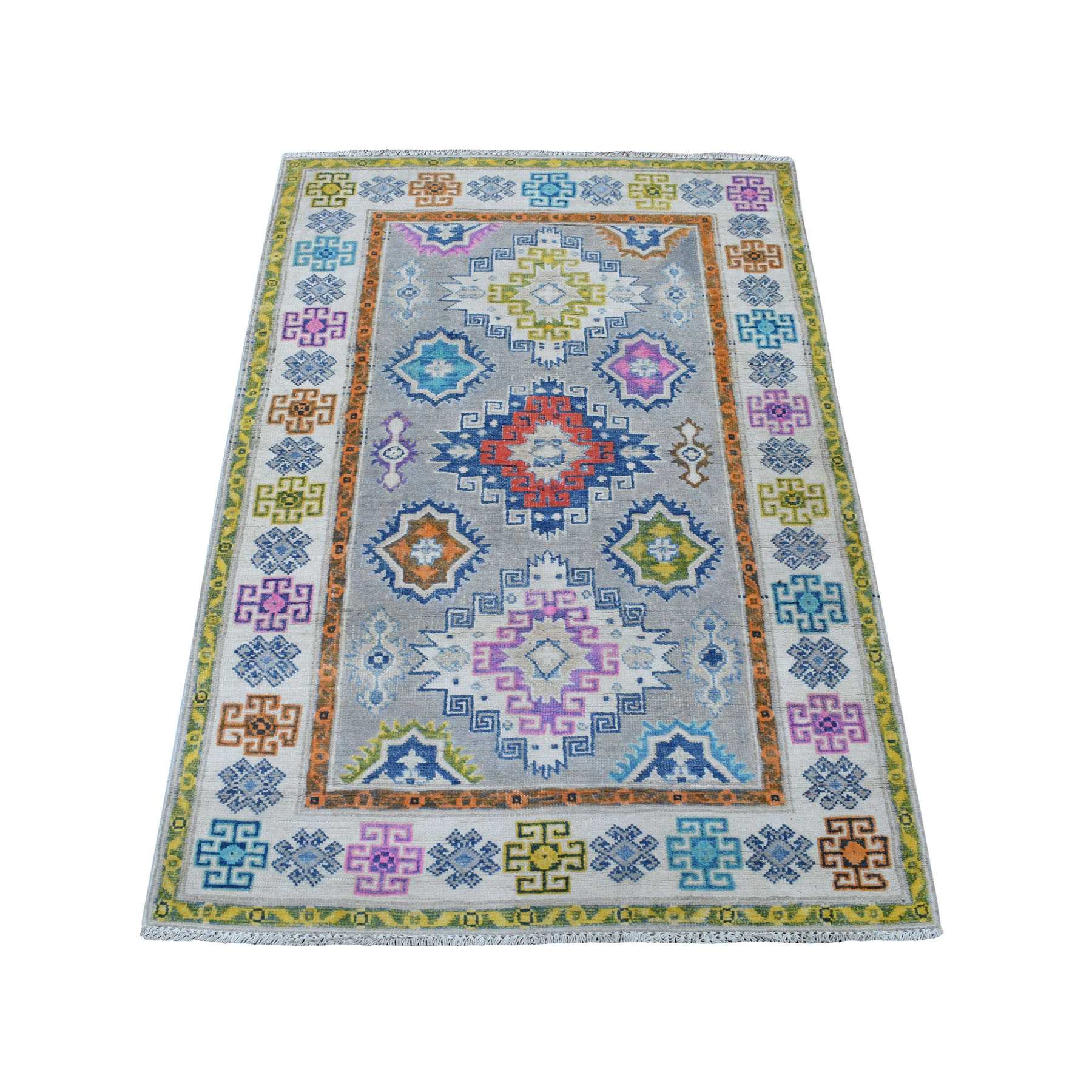 Kazak-Hand-Knotted-Rug-277750