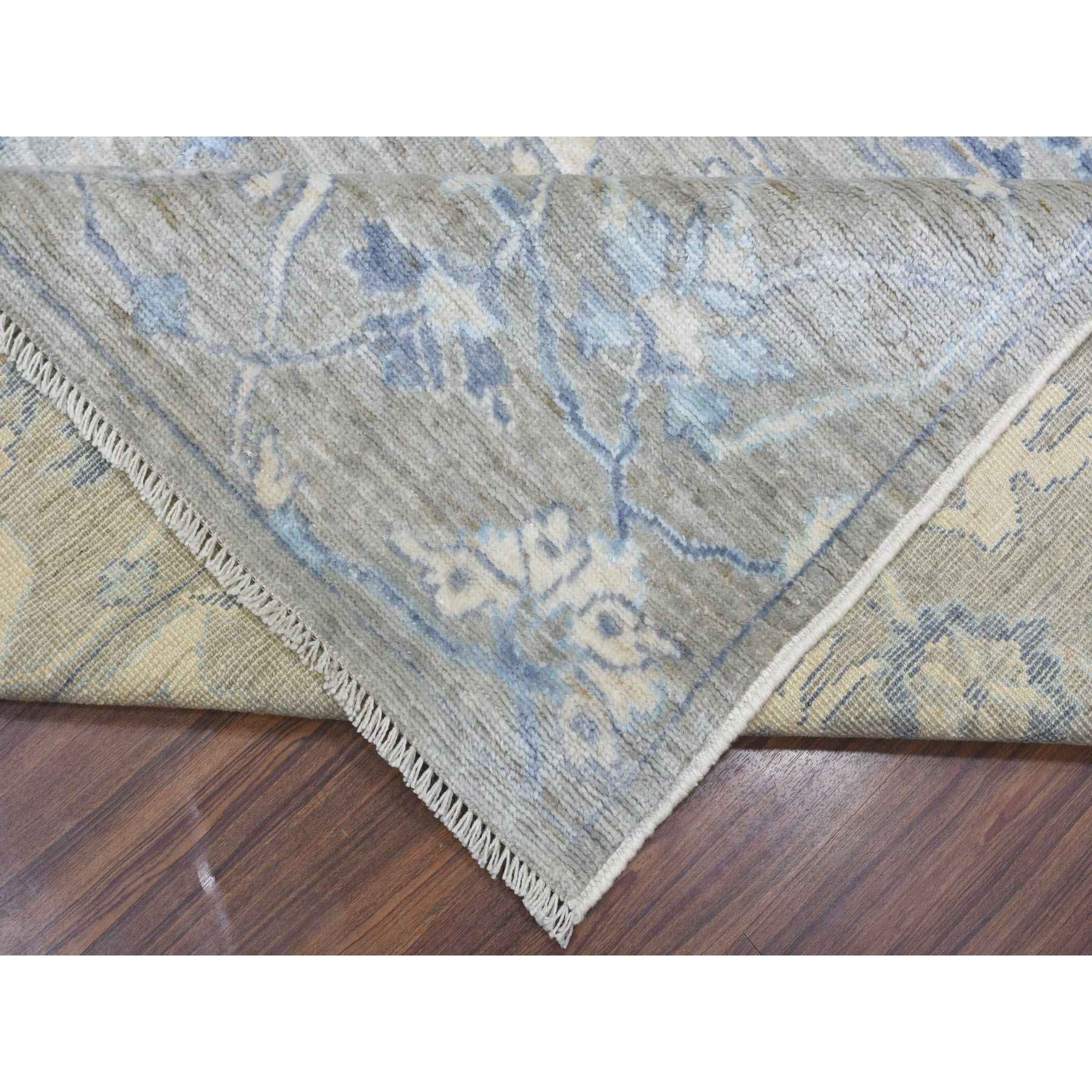 Oushak-And-Peshawar-Hand-Knotted-Rug-277600