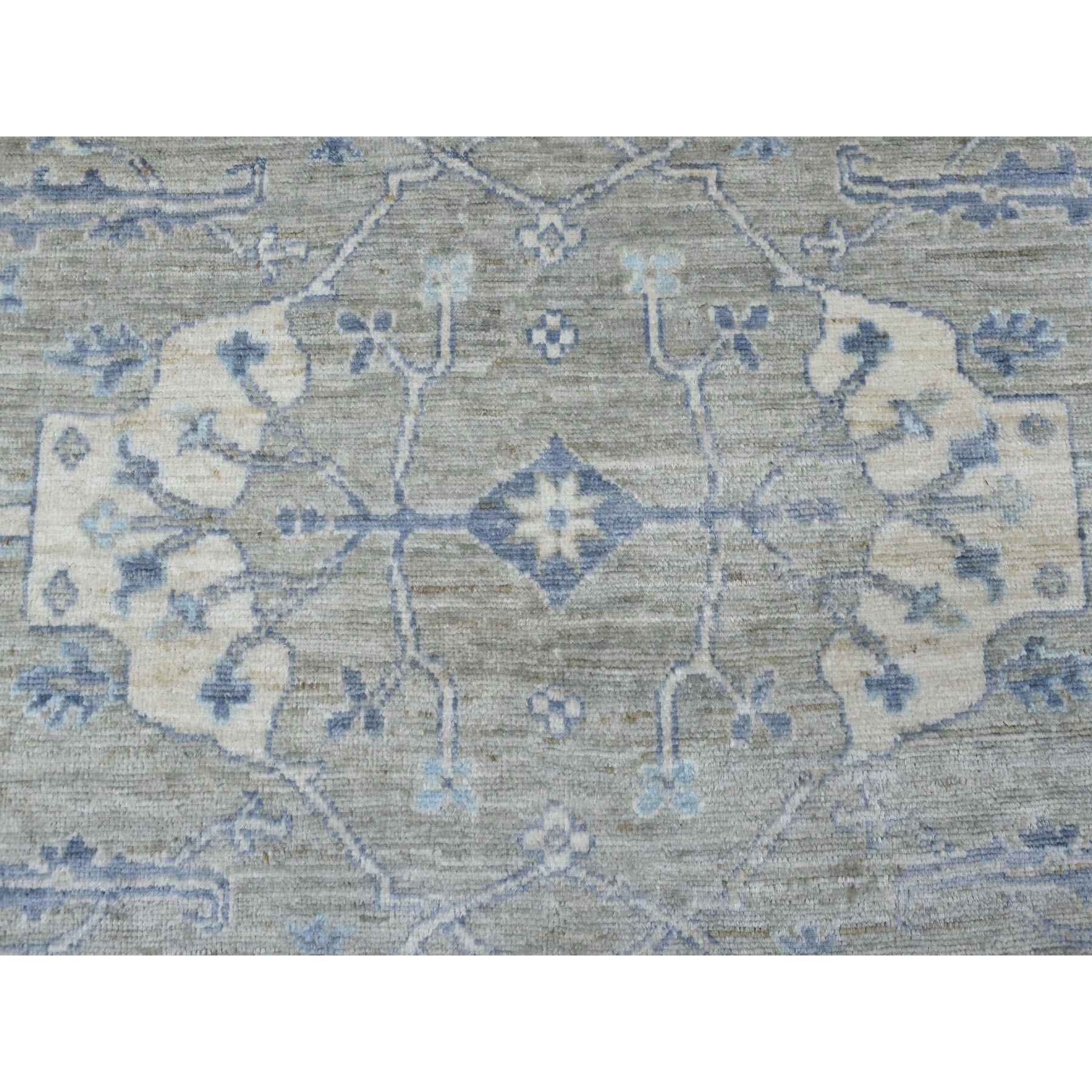 Oushak-And-Peshawar-Hand-Knotted-Rug-277600