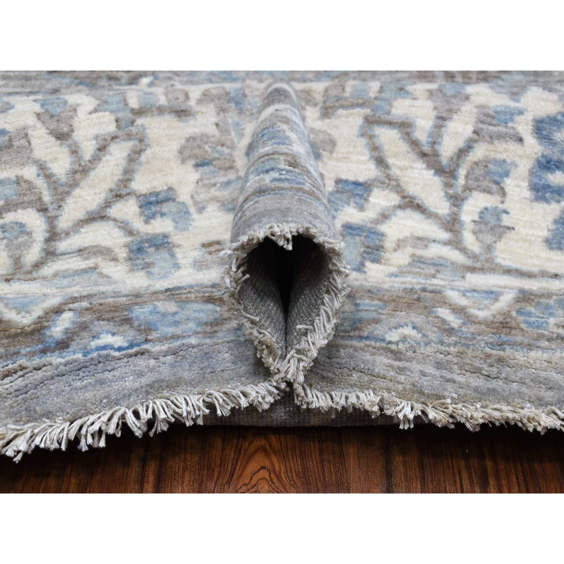 Oushak-And-Peshawar-Hand-Knotted-Rug-278550