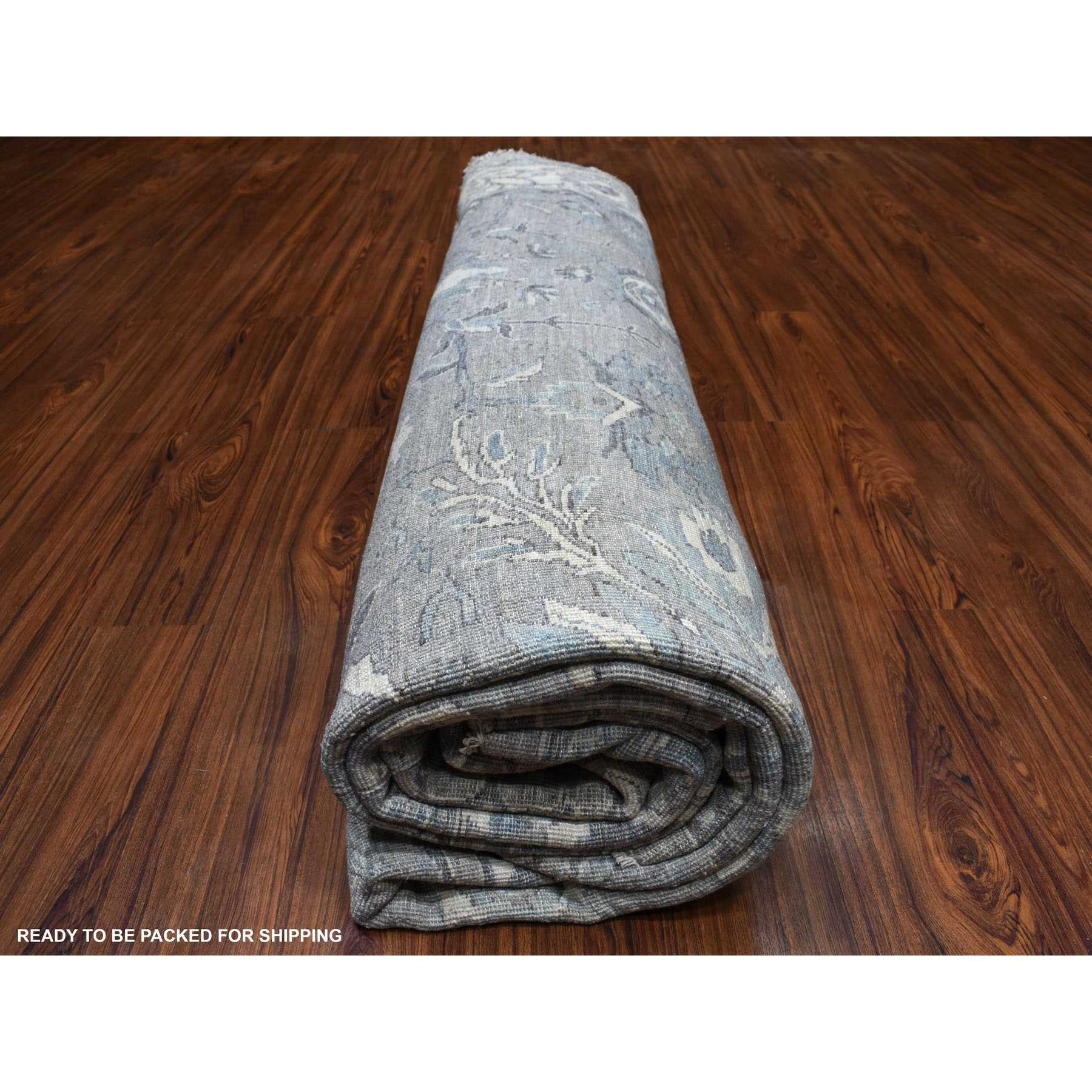 Oushak-And-Peshawar-Hand-Knotted-Rug-278550