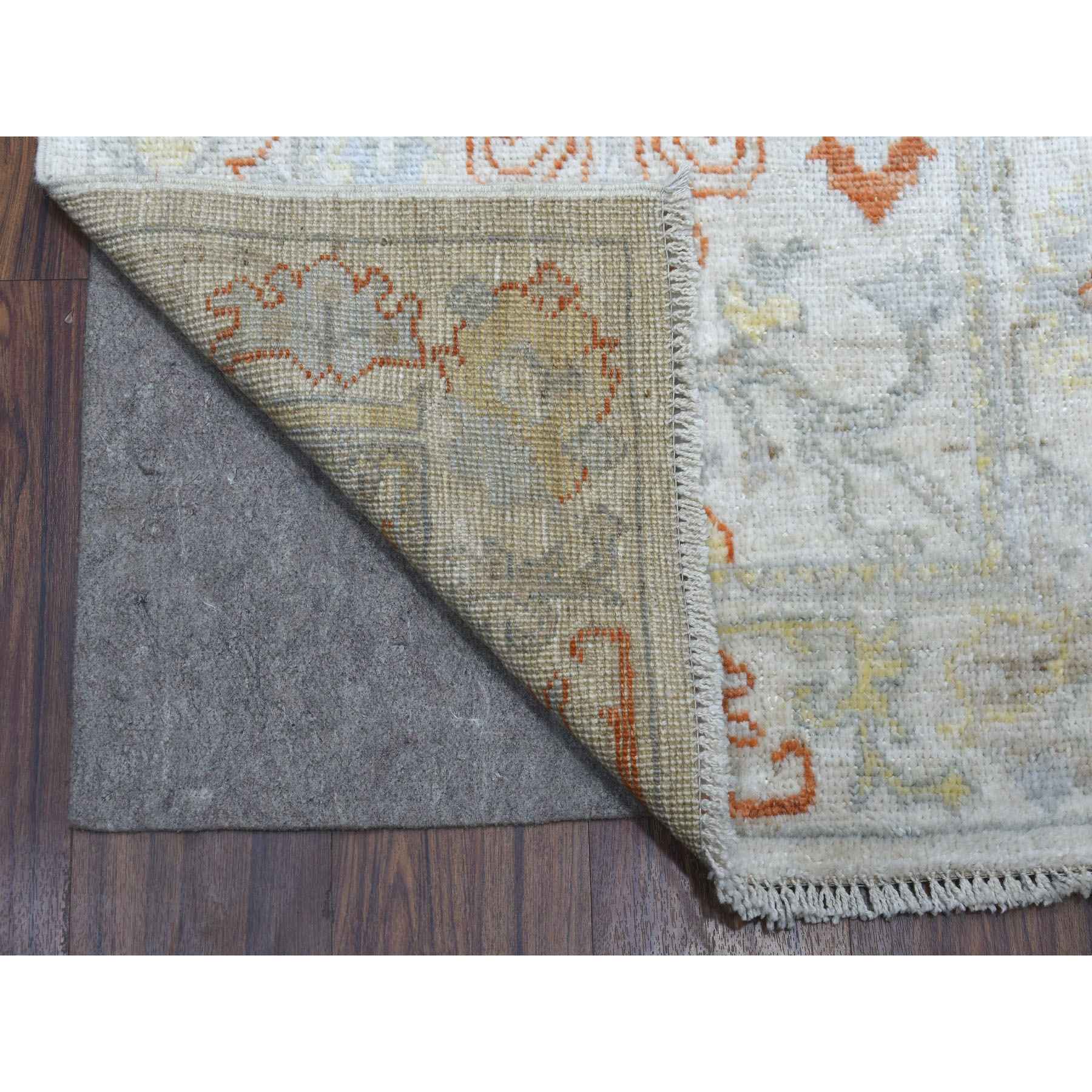 Oushak-And-Peshawar-Hand-Knotted-Rug-279055