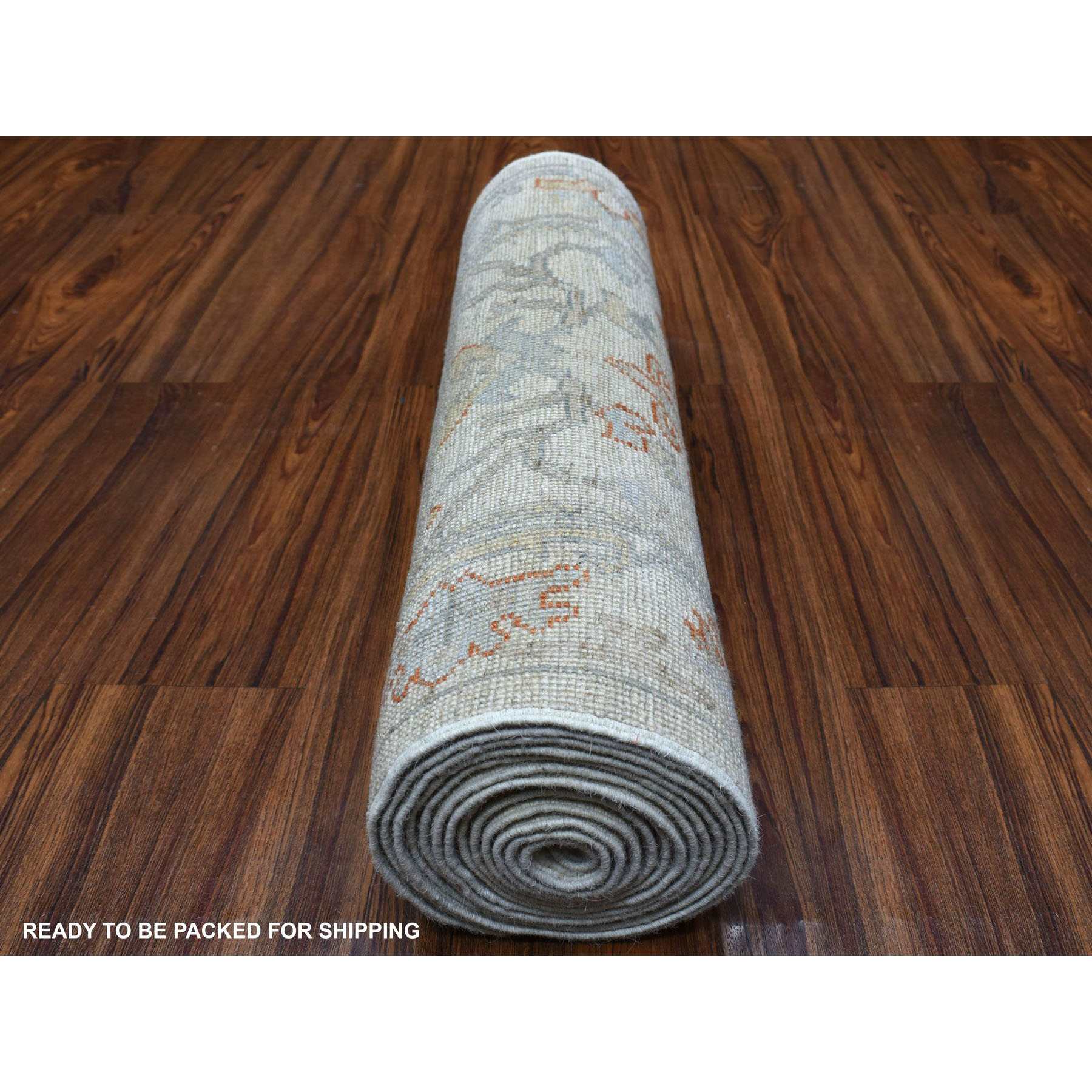 Oushak-And-Peshawar-Hand-Knotted-Rug-279055