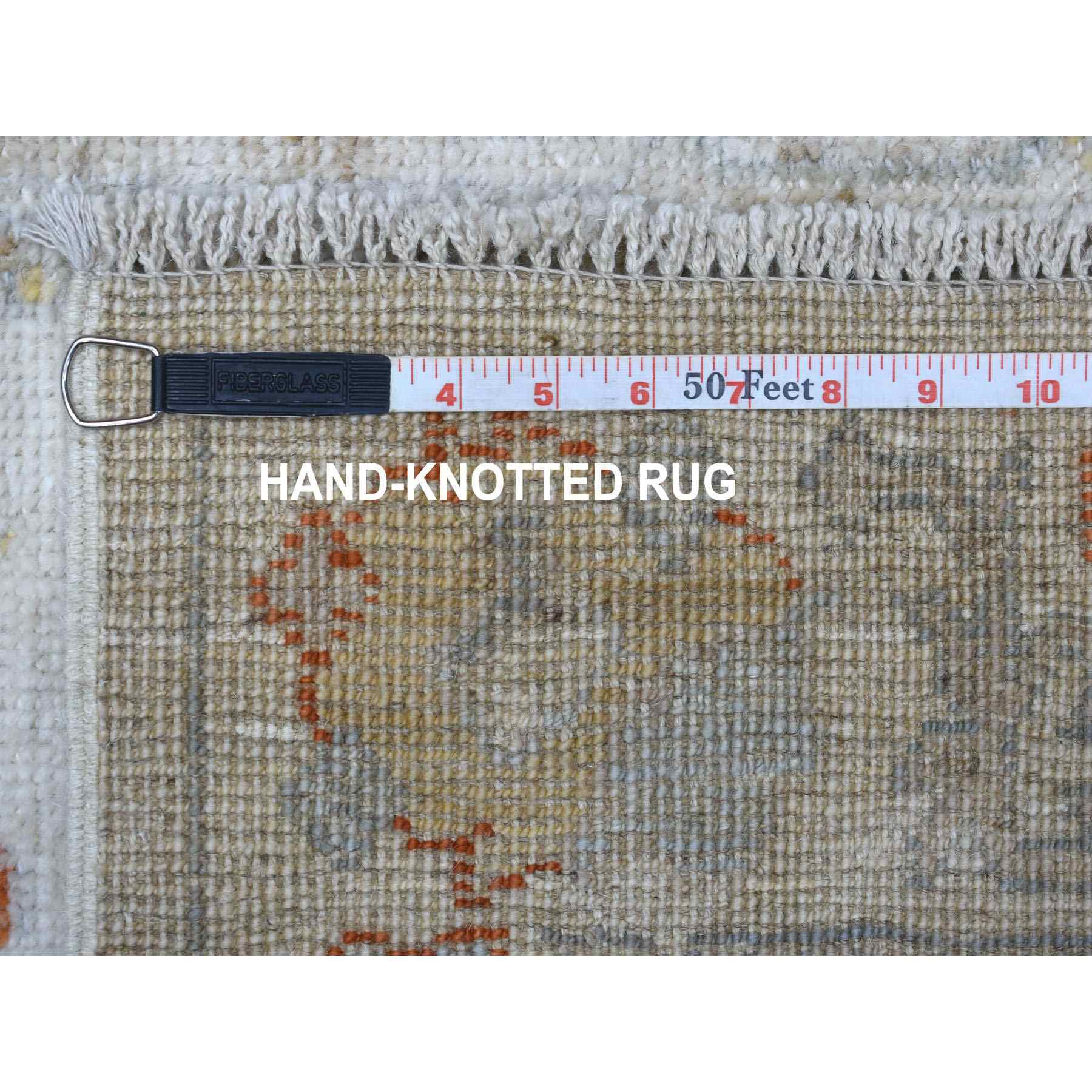 Oushak-And-Peshawar-Hand-Knotted-Rug-279055