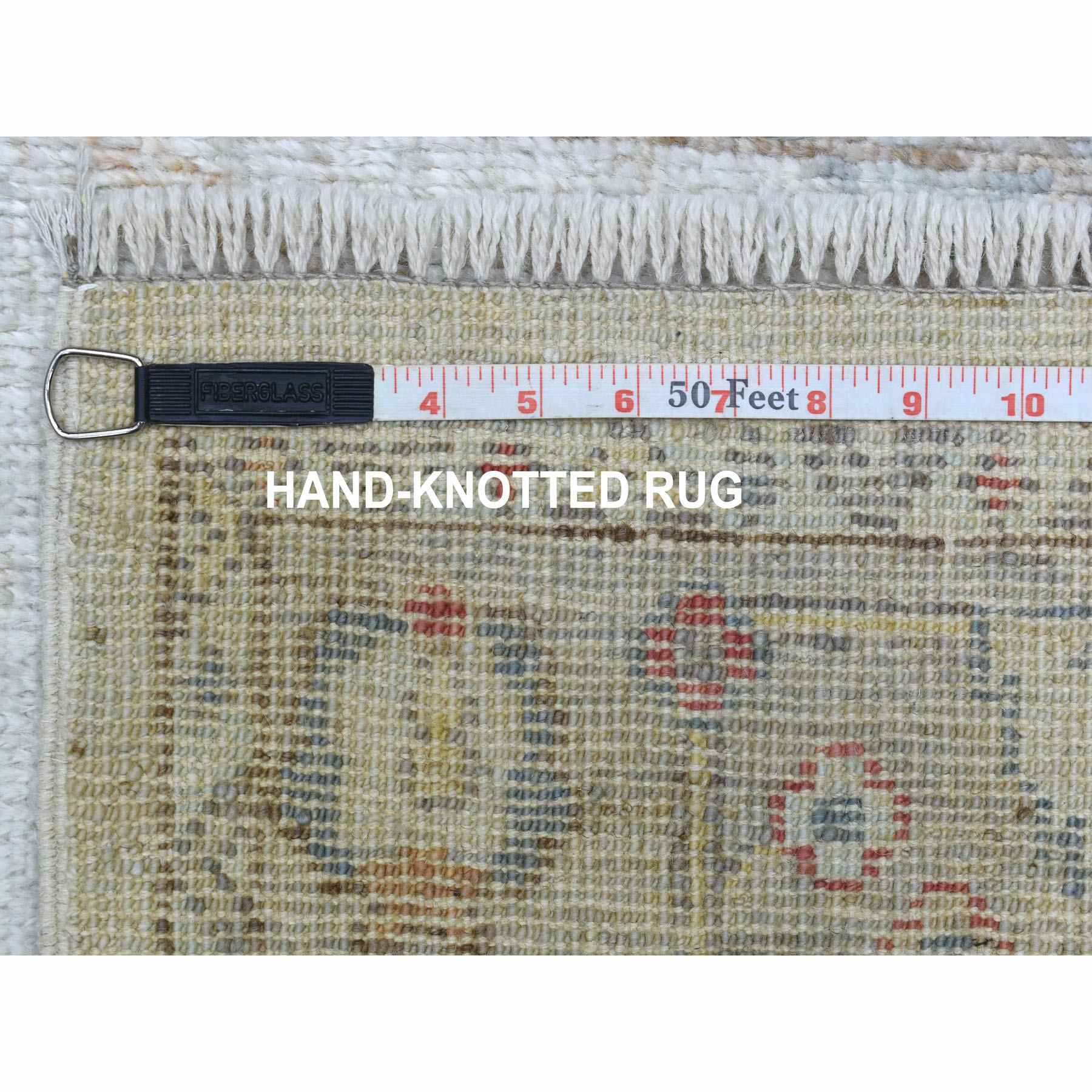 Oushak-And-Peshawar-Hand-Knotted-Rug-280445