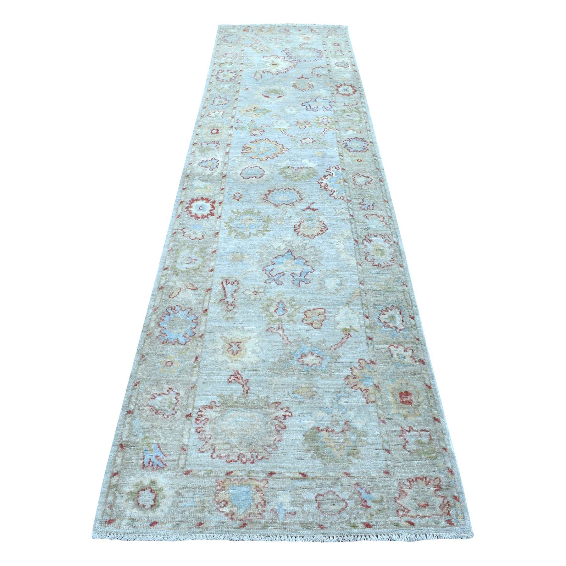 Oushak-And-Peshawar-Hand-Knotted-Rug-281730