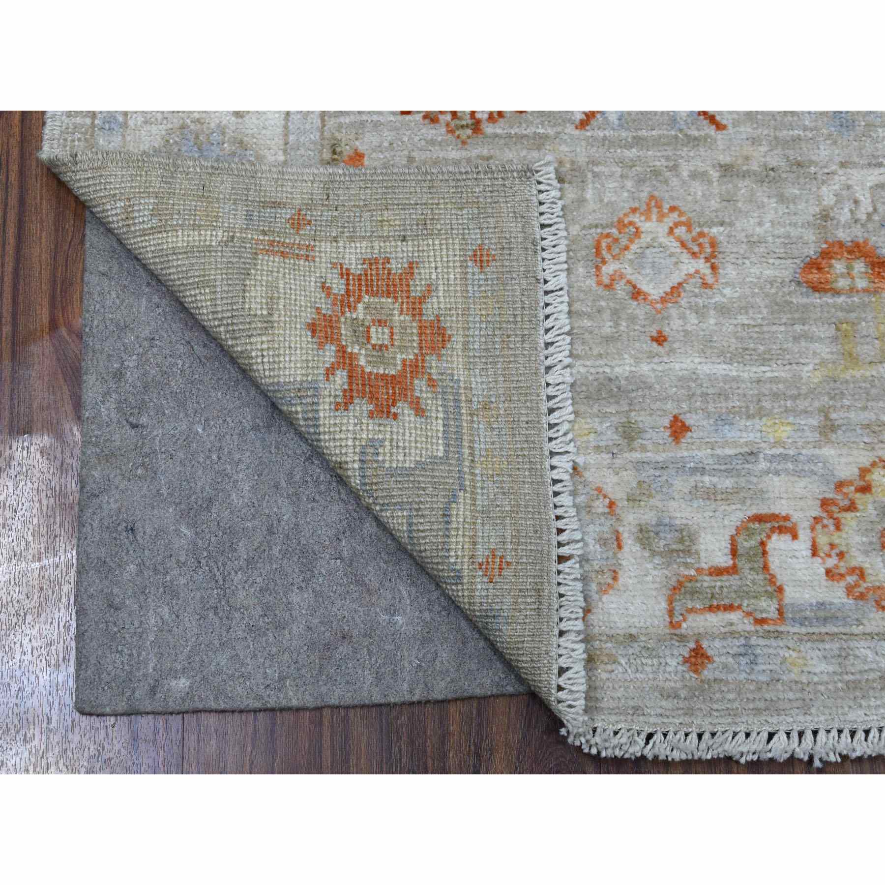 Oushak-And-Peshawar-Hand-Knotted-Rug-282055