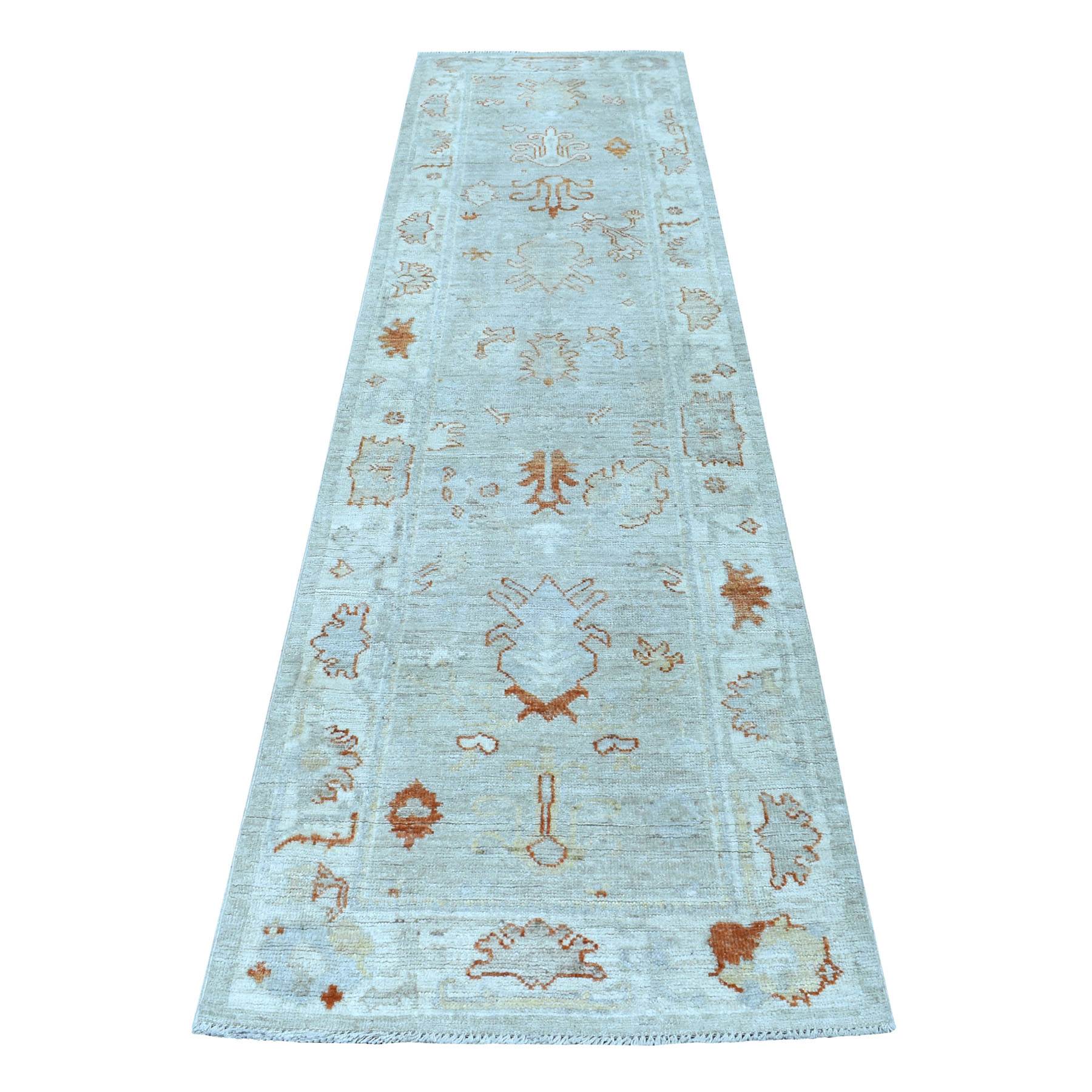 Oushak-And-Peshawar-Hand-Knotted-Rug-282960