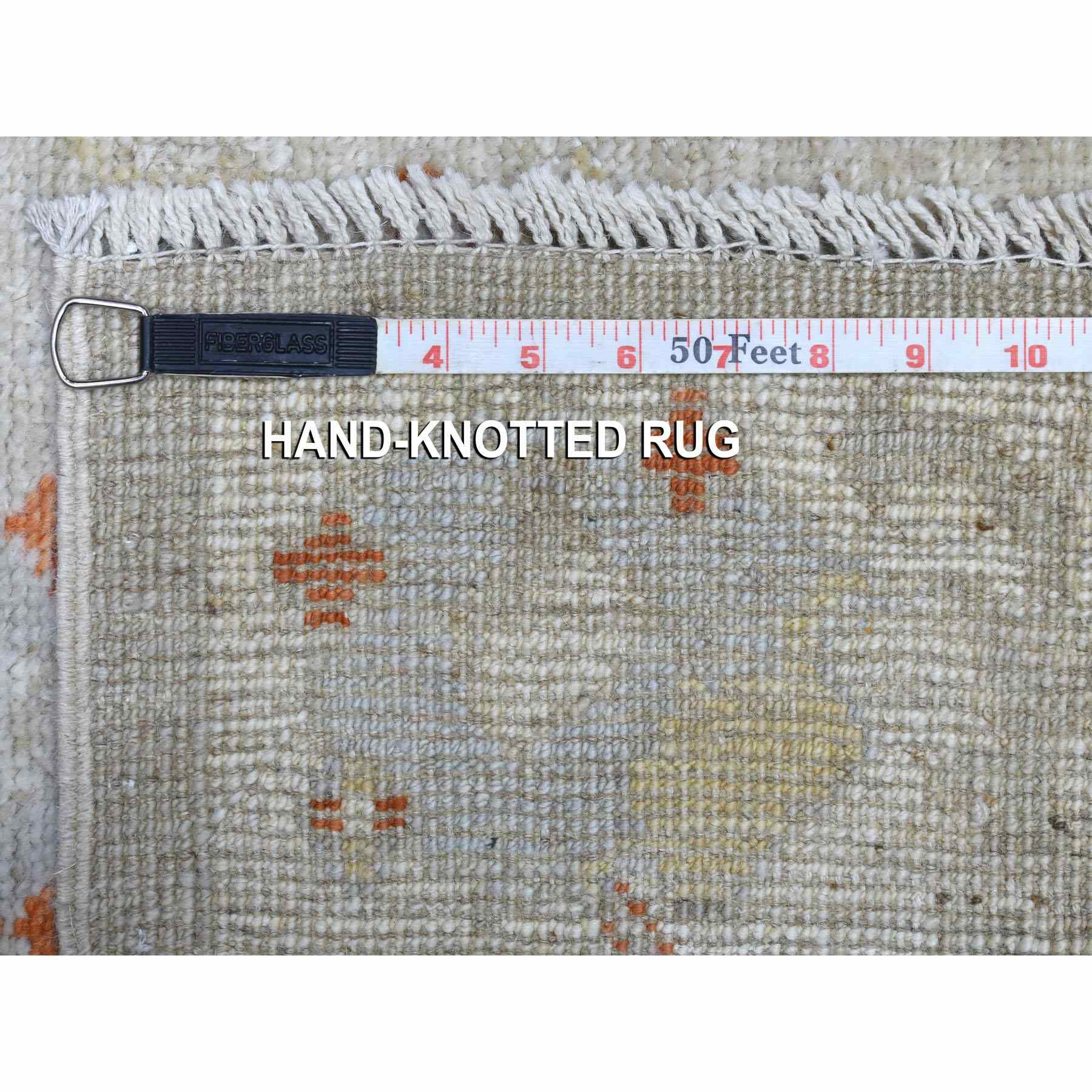 Oushak-And-Peshawar-Hand-Knotted-Rug-282960