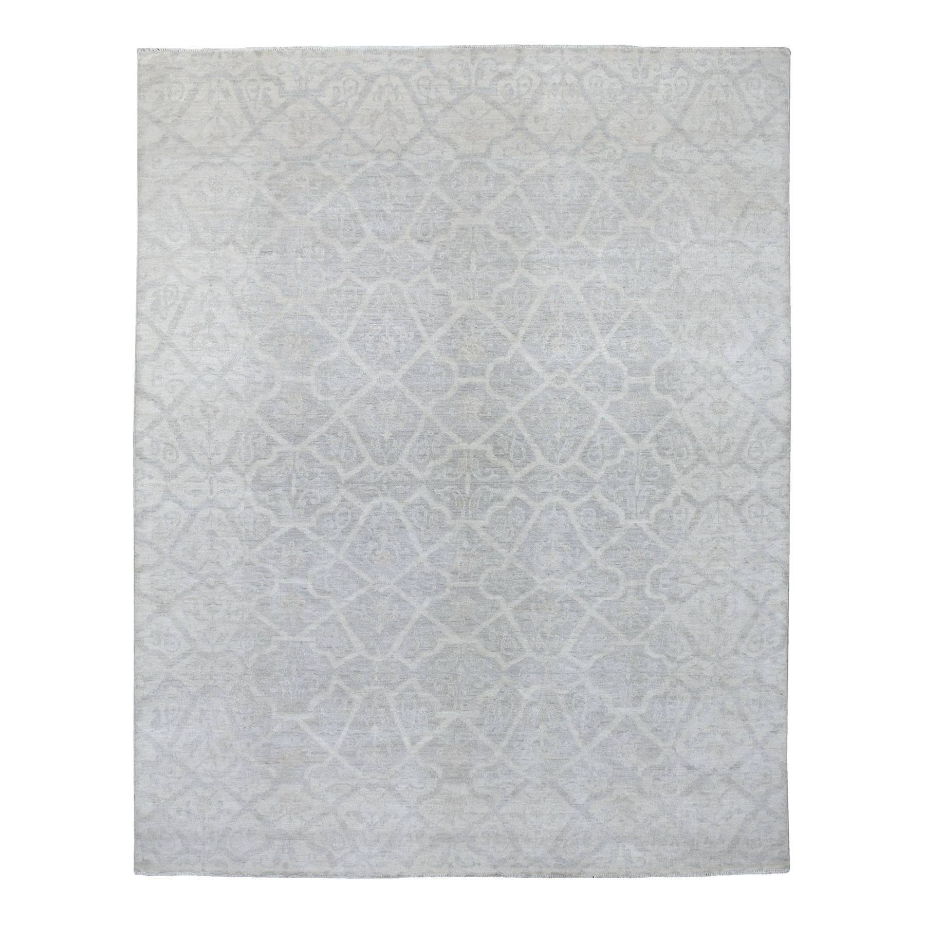 Oushak-And-Peshawar-Hand-Knotted-Rug-283660