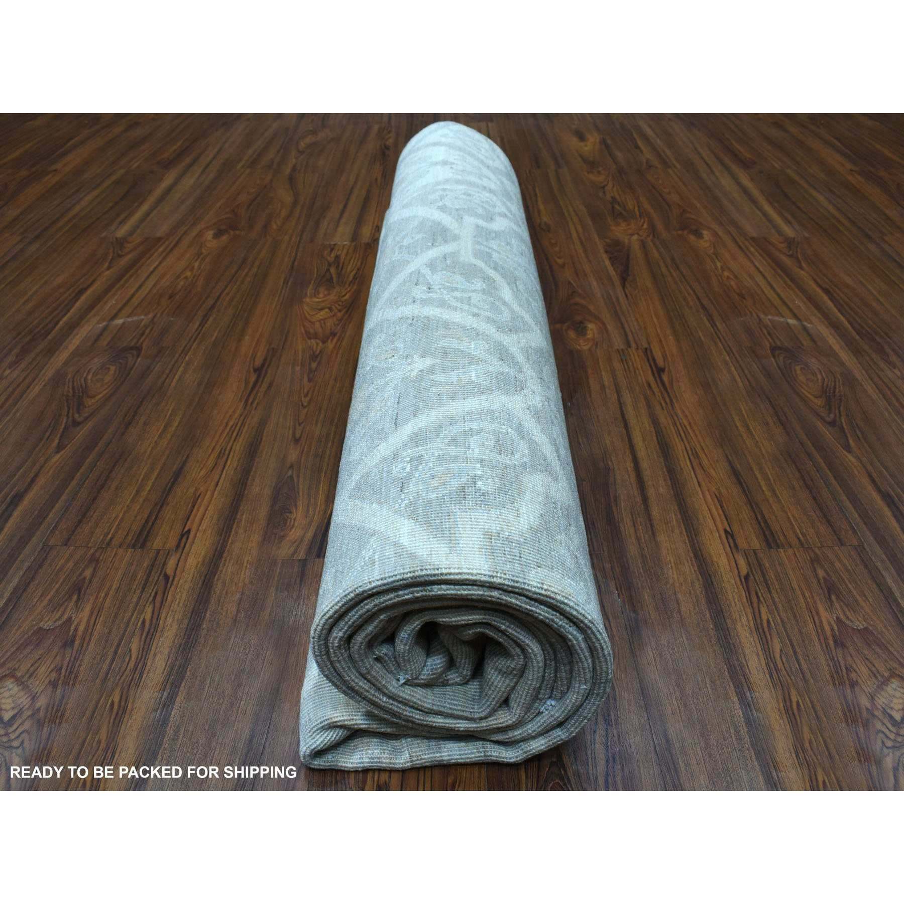 Oushak-And-Peshawar-Hand-Knotted-Rug-283660