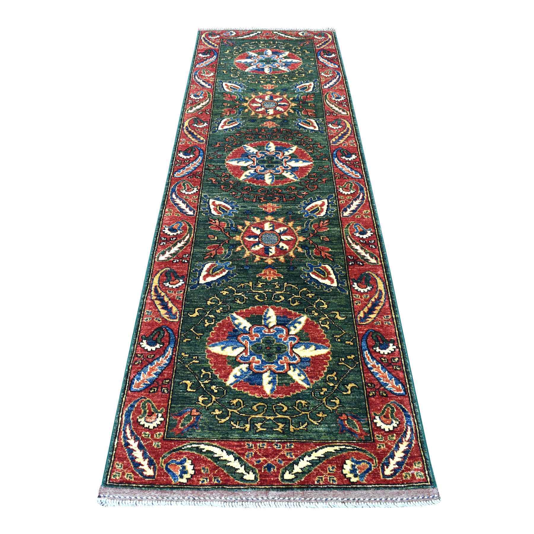 Tribal-Geometric-Hand-Knotted-Rug-283760