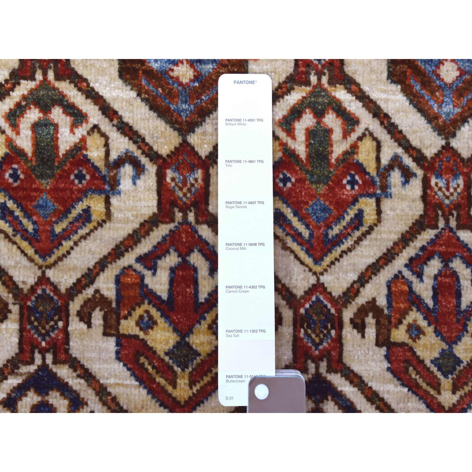 Tribal-Geometric-Hand-Knotted-Rug-284380