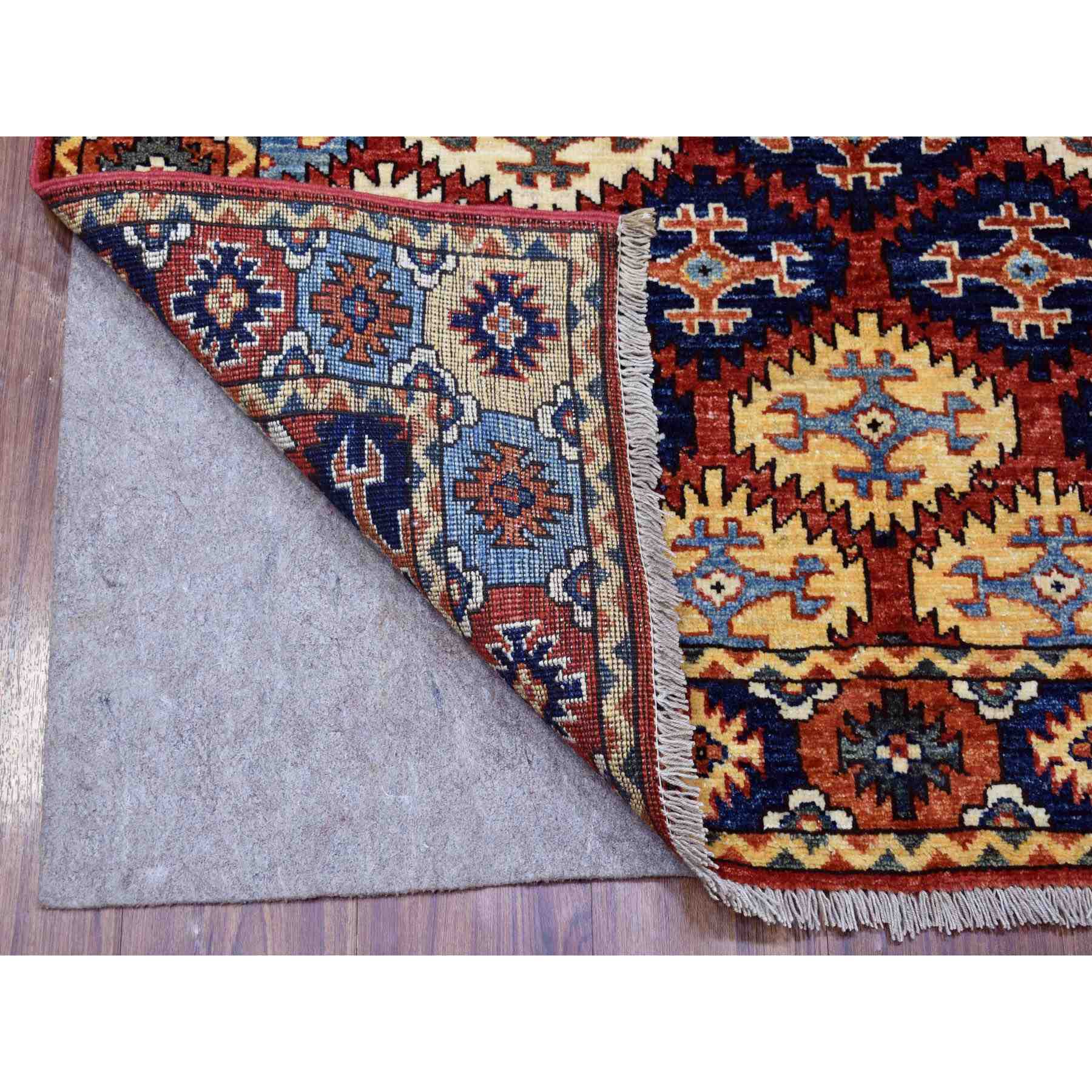 Tribal-Geometric-Hand-Knotted-Rug-284750