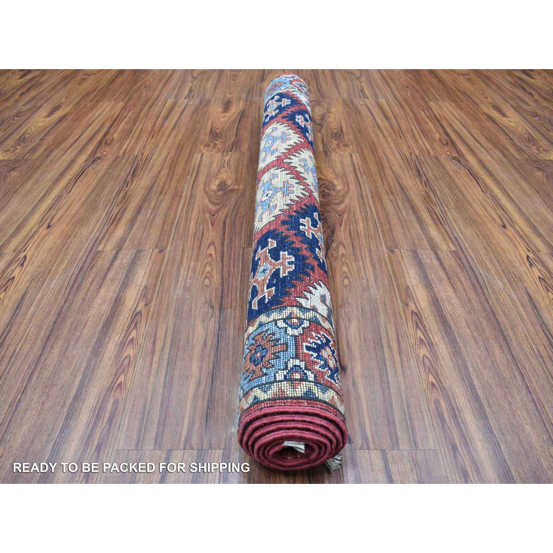 Tribal-Geometric-Hand-Knotted-Rug-284750