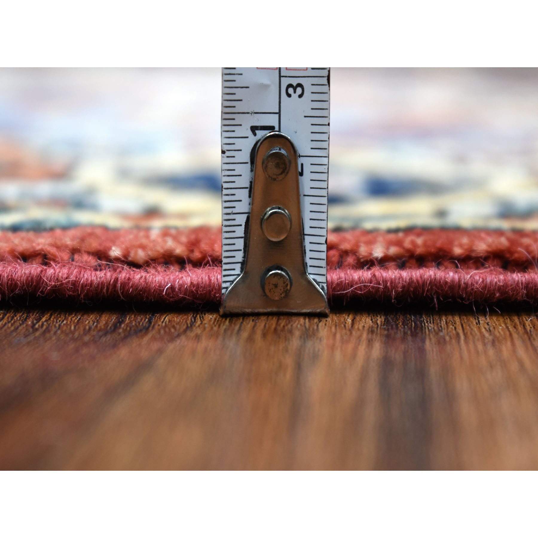 Tribal-Geometric-Hand-Knotted-Rug-284750