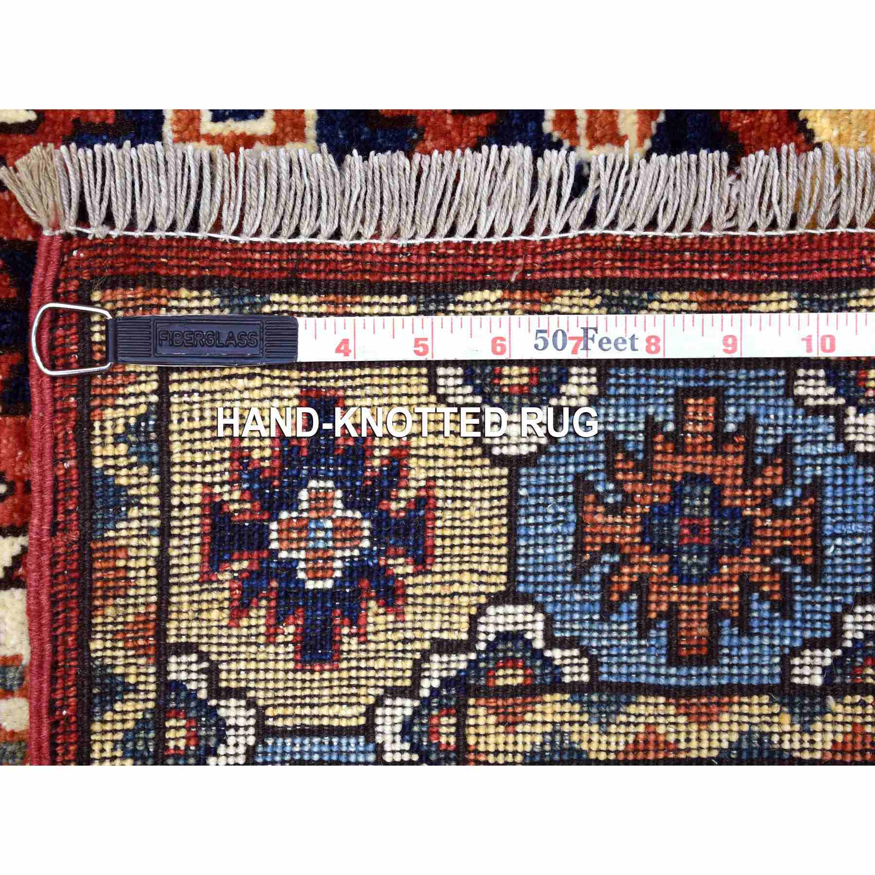 Tribal-Geometric-Hand-Knotted-Rug-284750