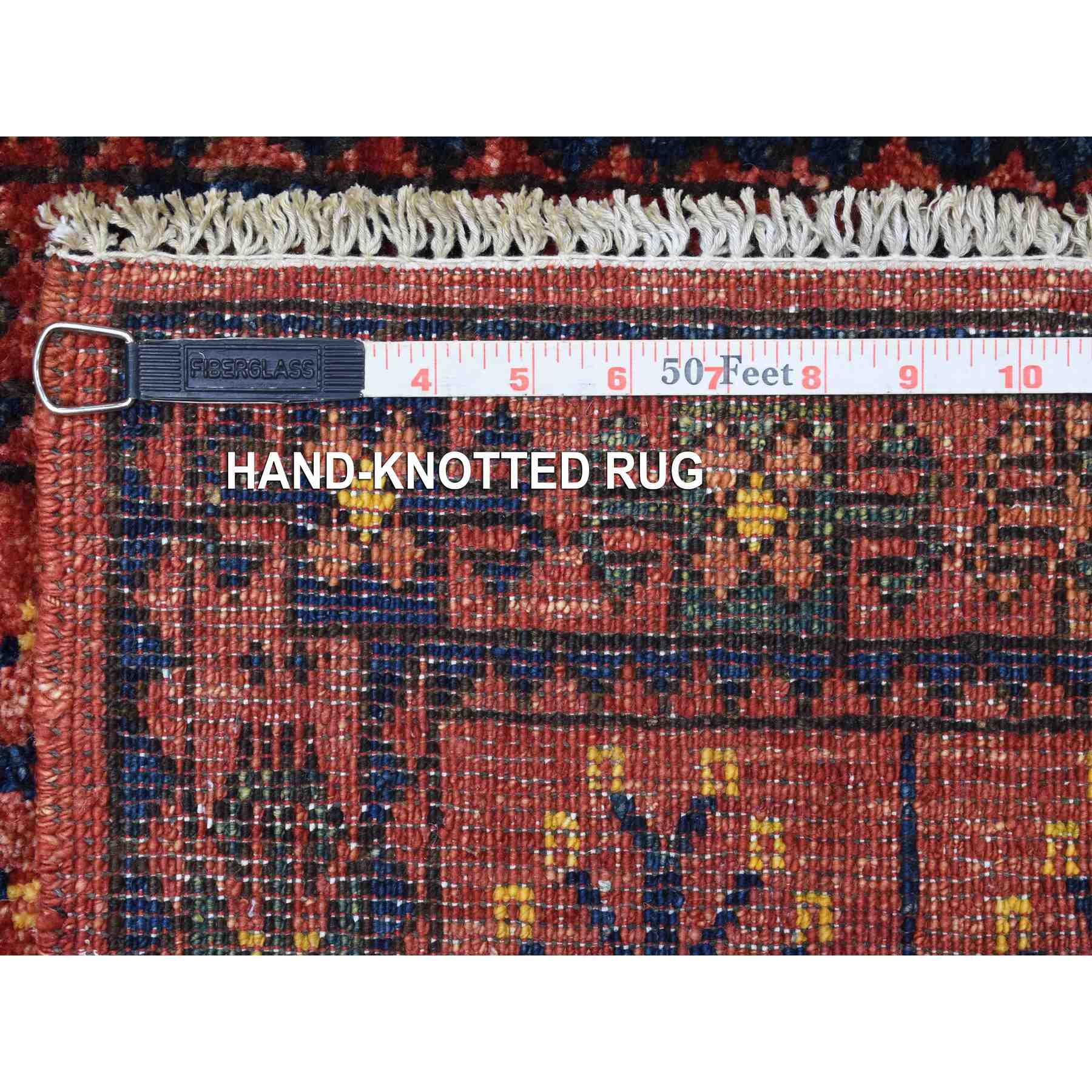 Tribal-Geometric-Hand-Knotted-Rug-284925