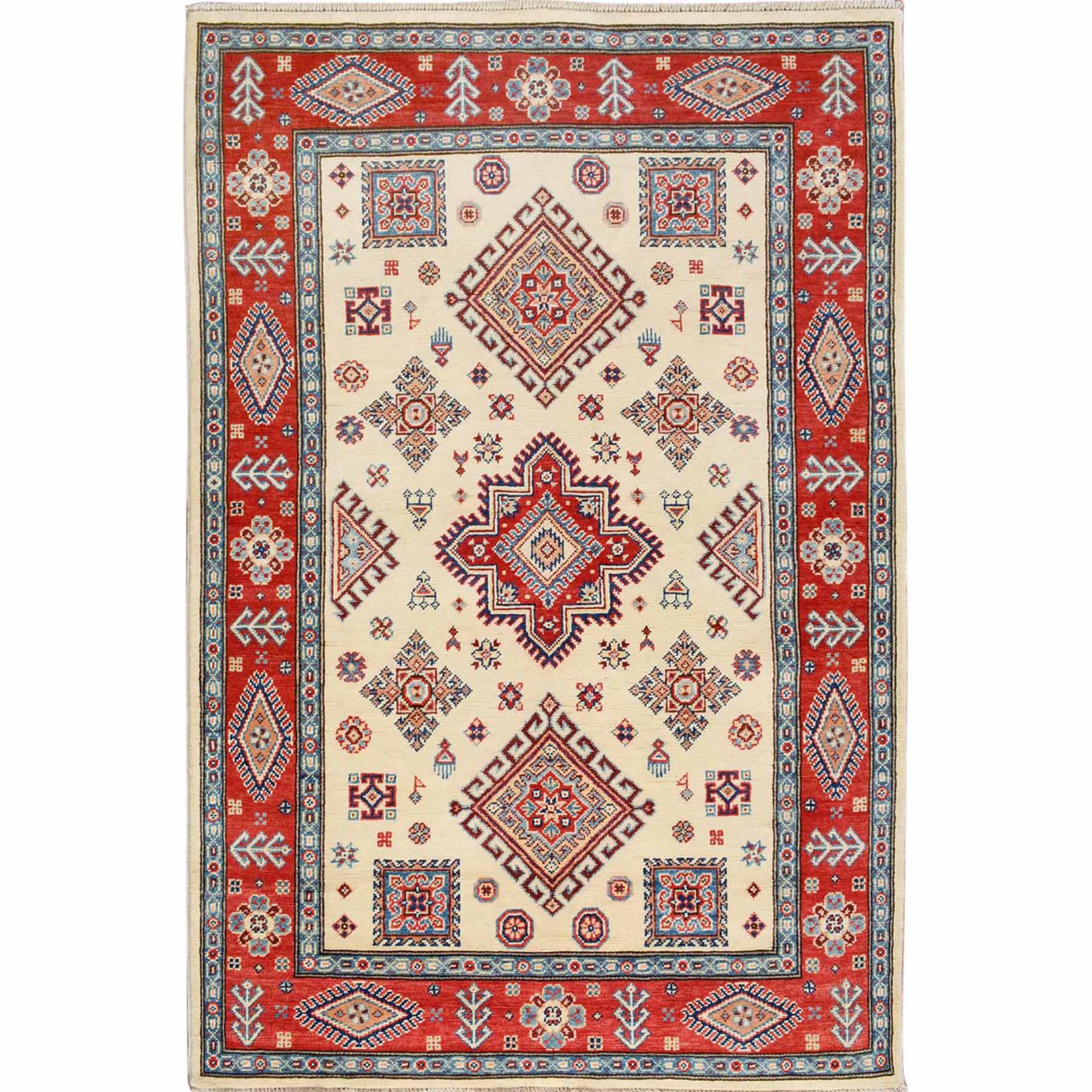 Kazak-Hand-Knotted-Rug-285335