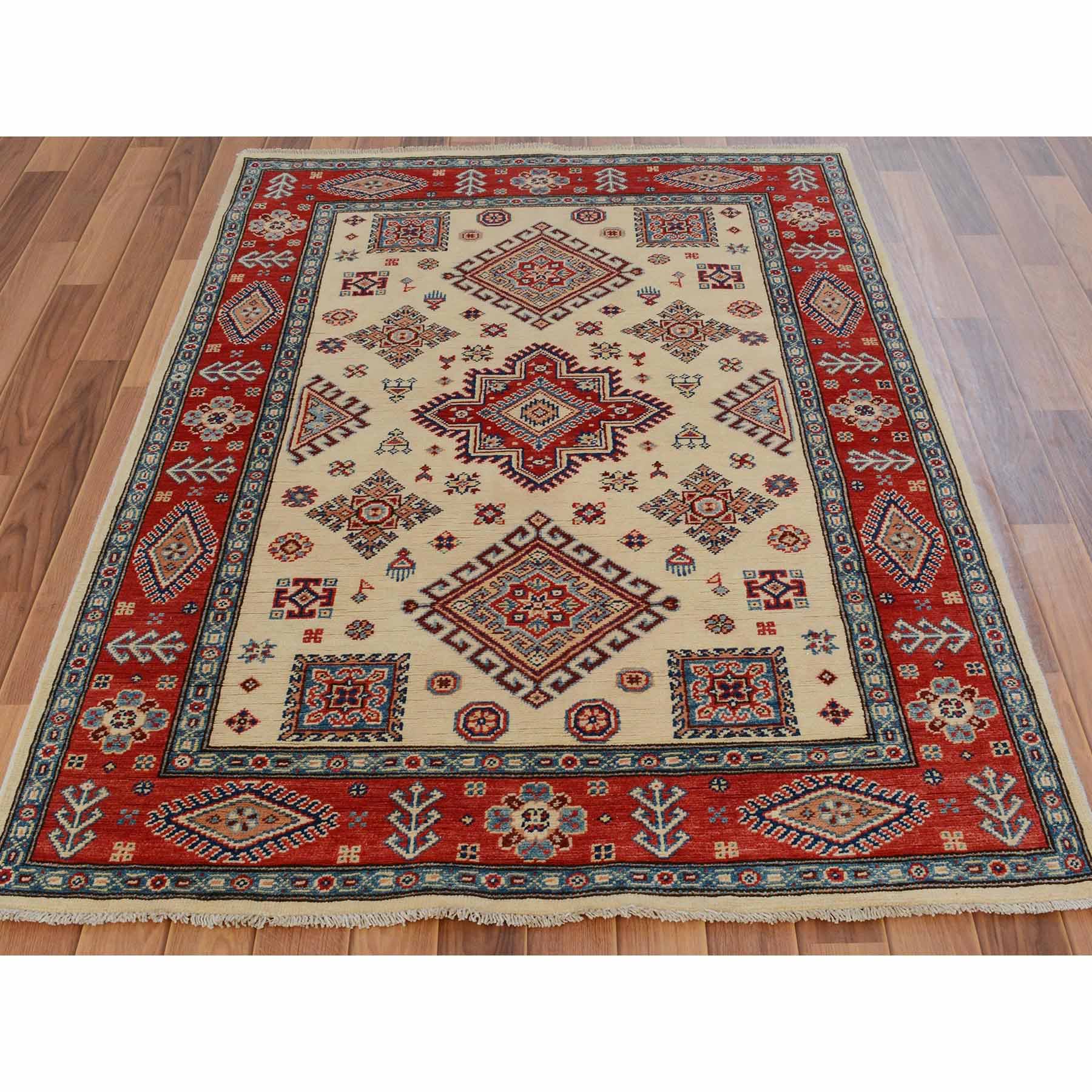 Kazak-Hand-Knotted-Rug-285335