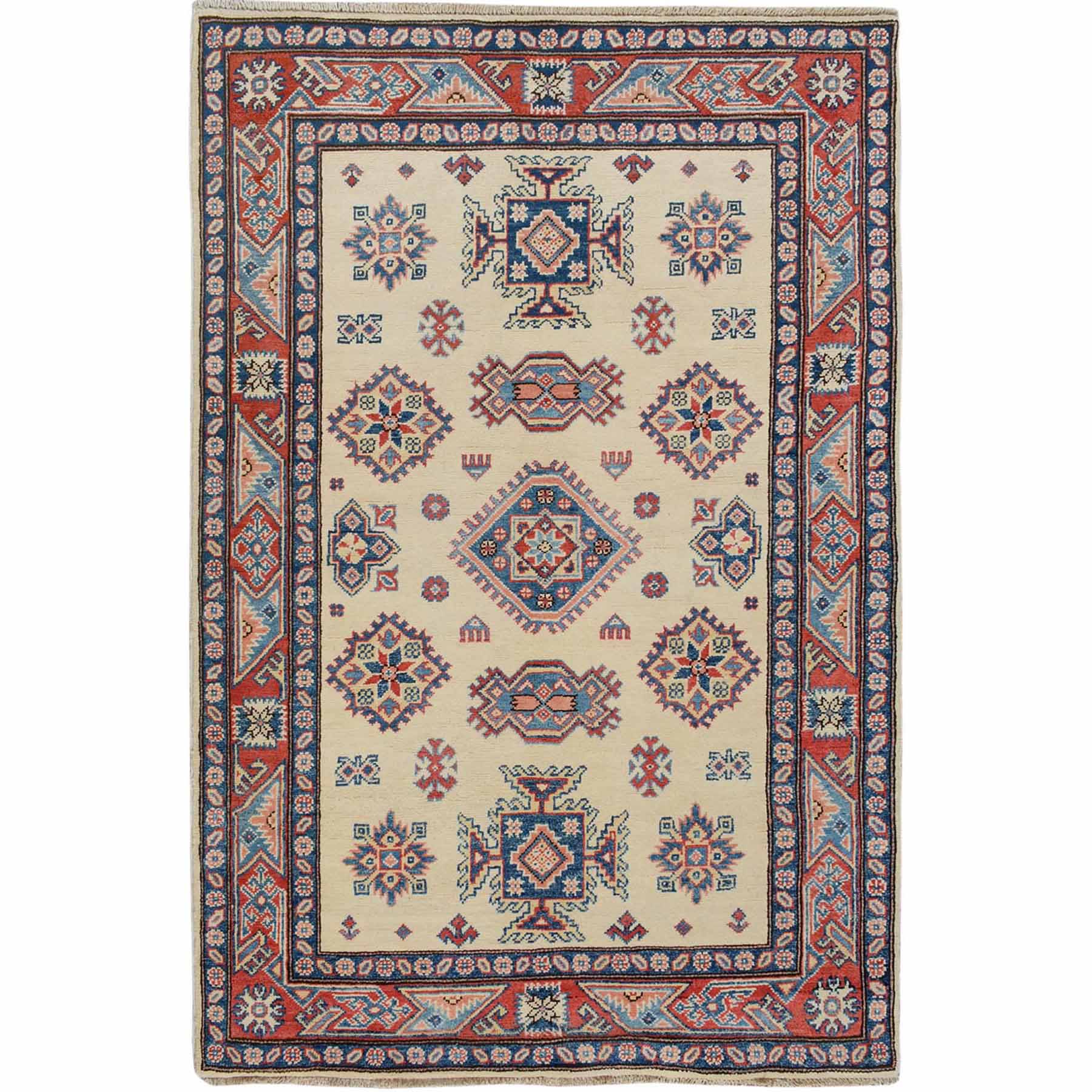 Kazak-Hand-Knotted-Rug-285355
