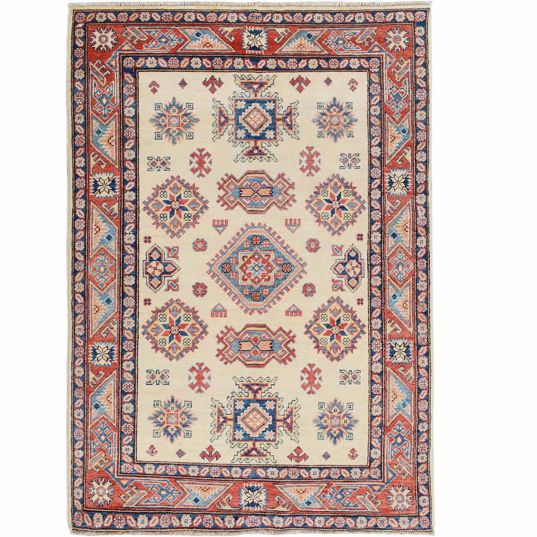 Kazak-Hand-Knotted-Rug-285380