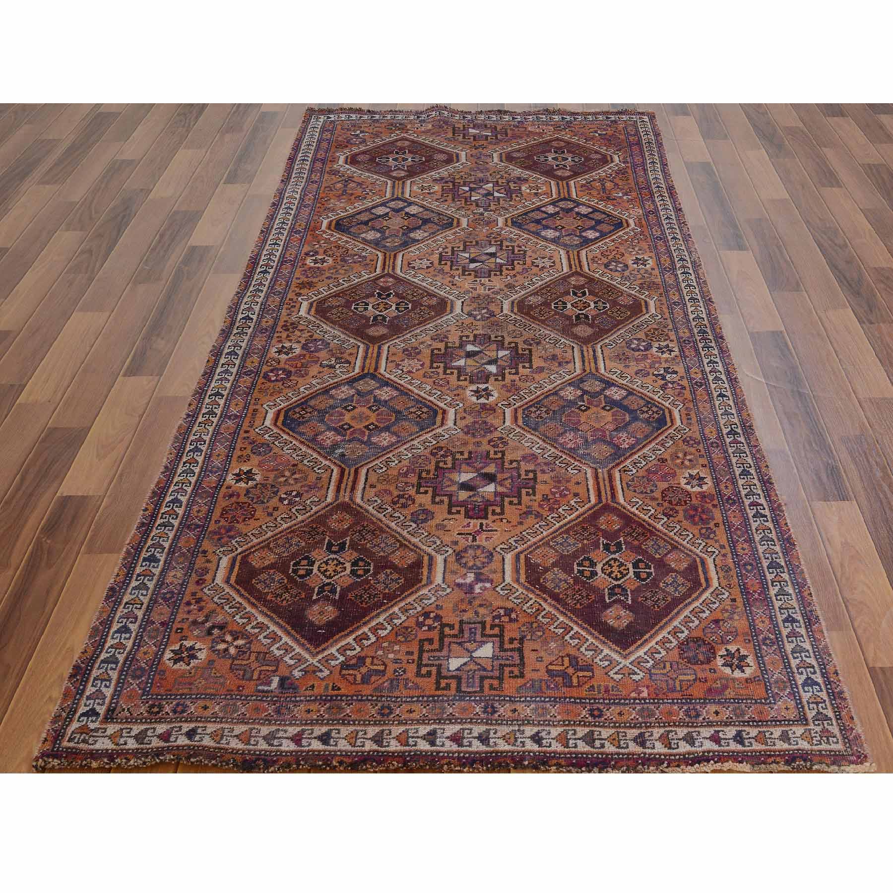 Overdyed-Vintage-Hand-Knotted-Rug-285670