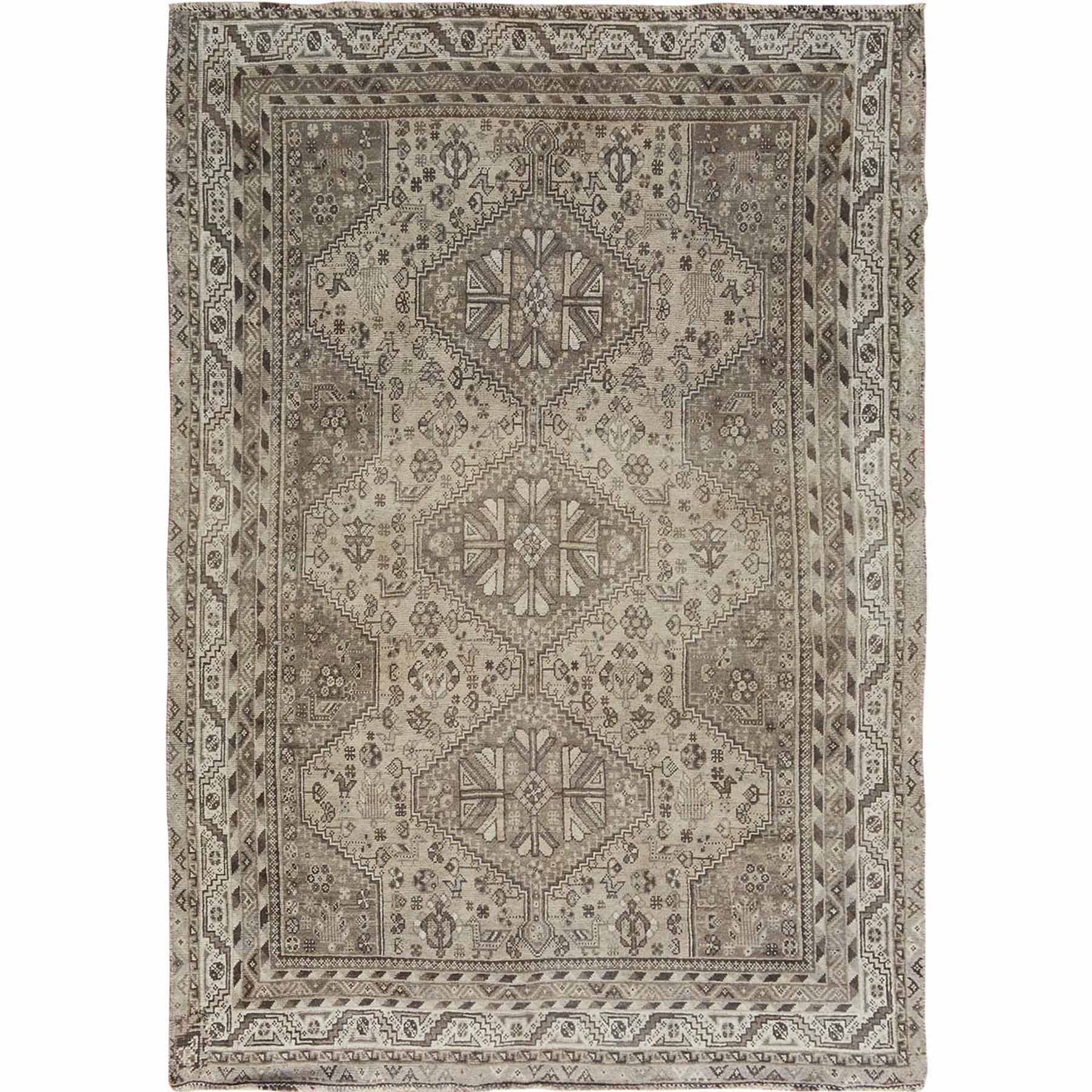 Overdyed-Vintage-Hand-Knotted-Rug-286210
