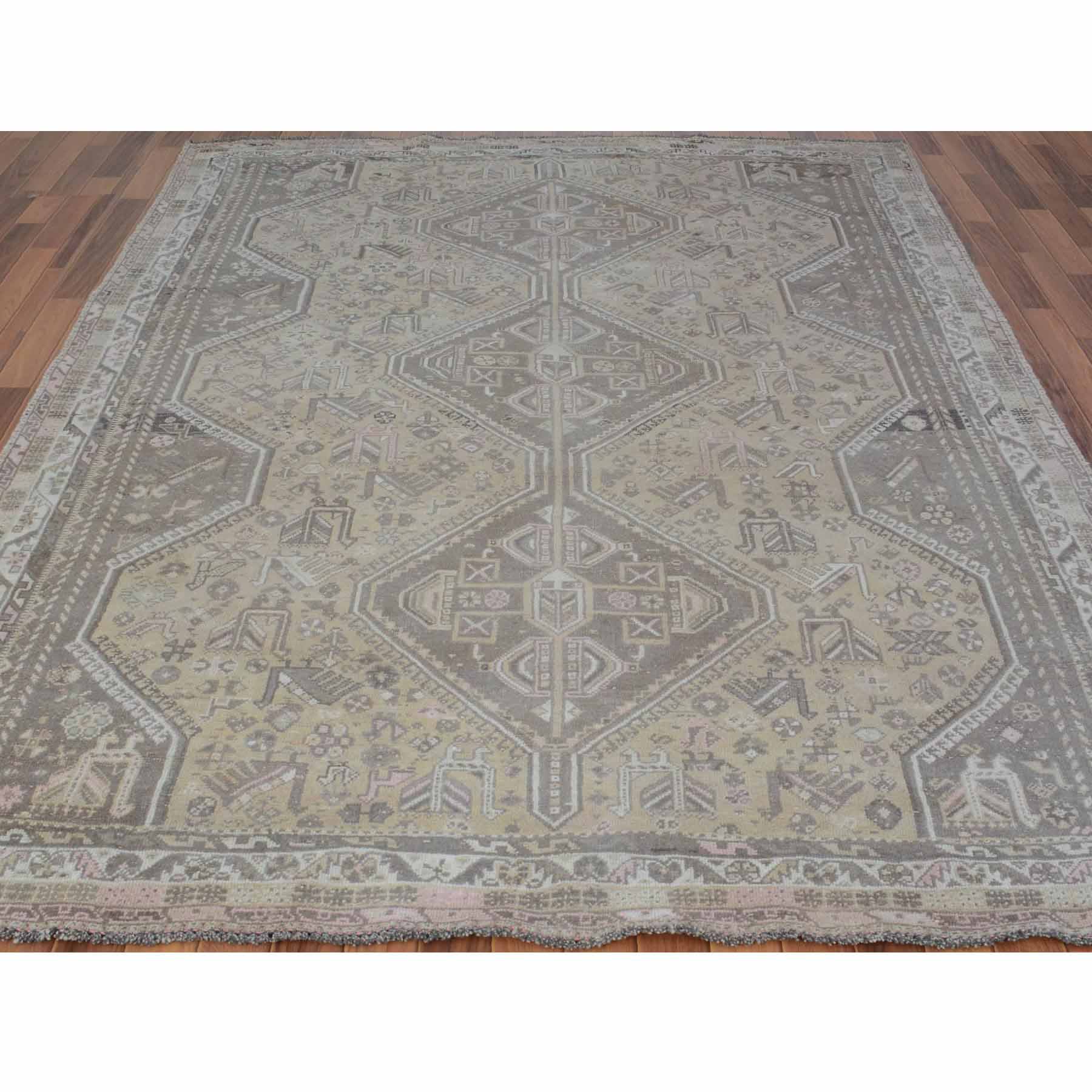 Overdyed-Vintage-Hand-Knotted-Rug-286275