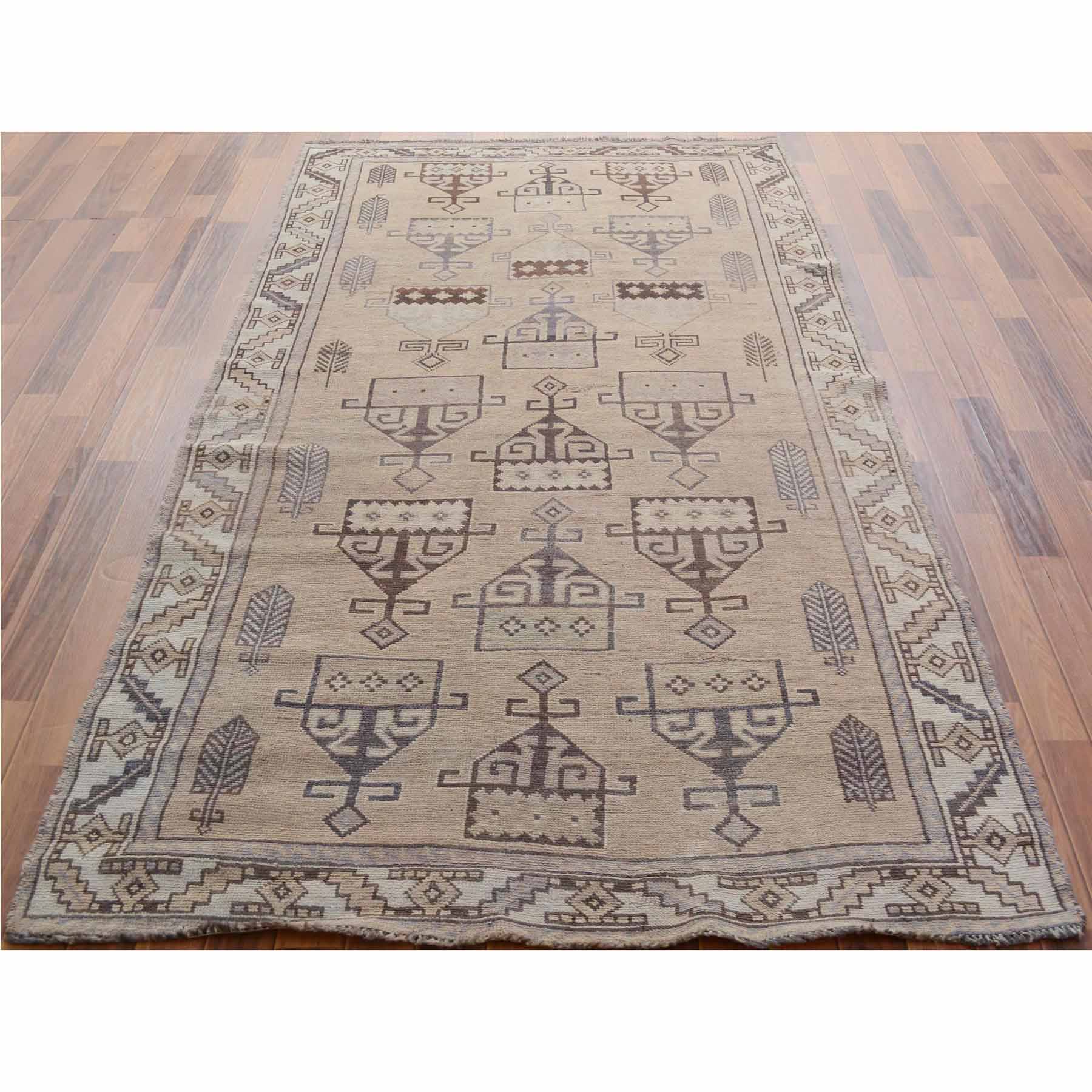 Overdyed-Vintage-Hand-Knotted-Rug-286395